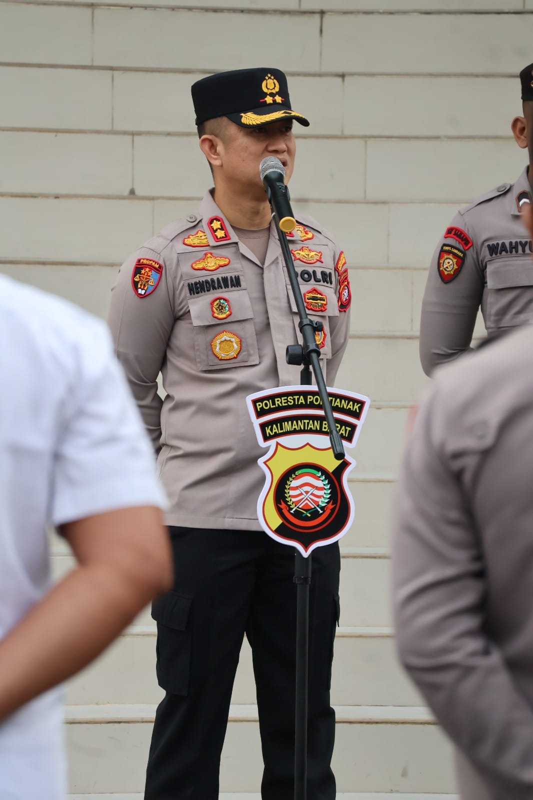 Pimpin Apel Pagi, Wakapolresta Pontianak Ingatkan Pentingnya Kesiapsiagaan Personel dan Keamanan Tahanan