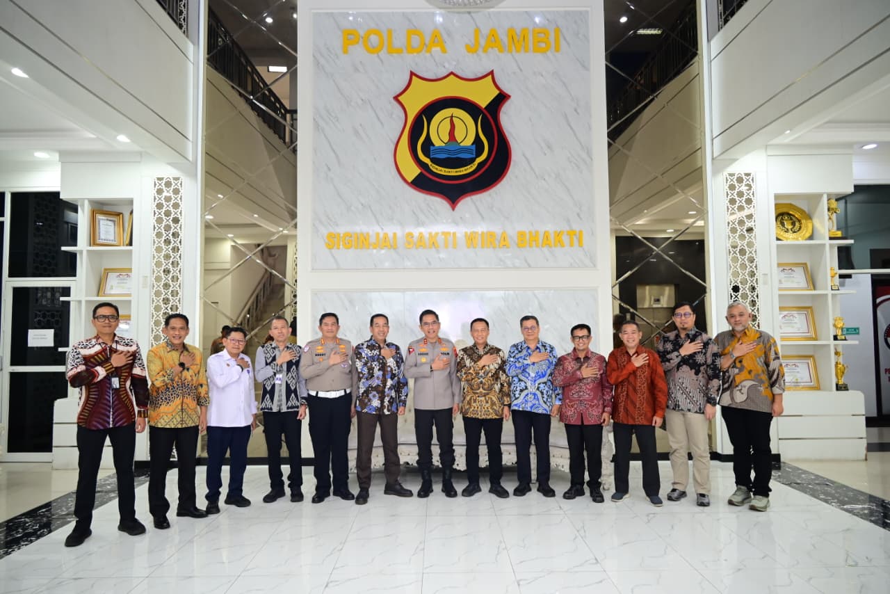 Perkuat Kolaborasi Pelayanan Publik, Polda Jambi Terima Audiensi PT Jasa Raharja