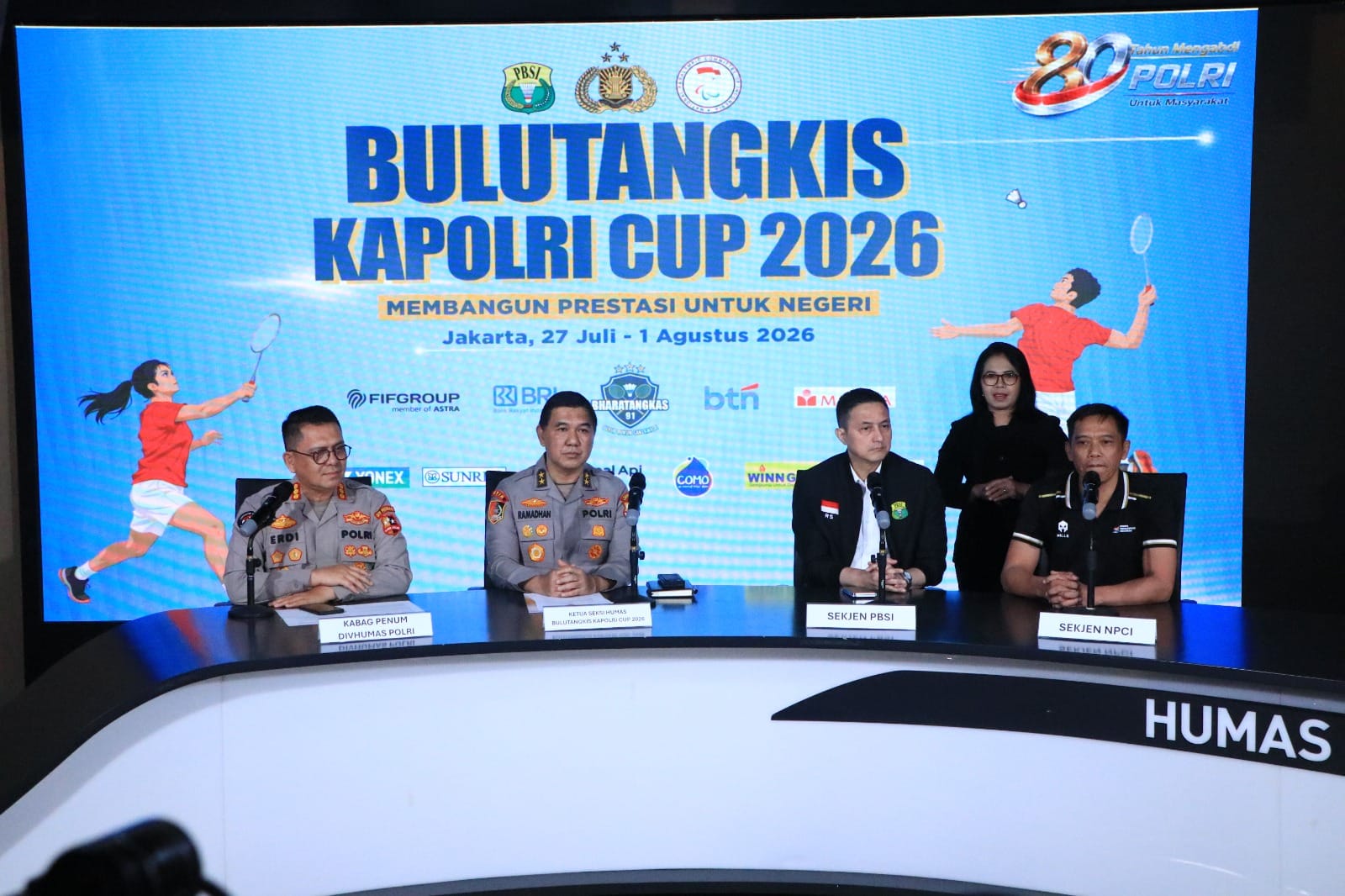 Bulutangkis Kapolri Cup 2026 Siap Digelar, Libatkan Atlet Muda hingga Penyandang Disabilitas