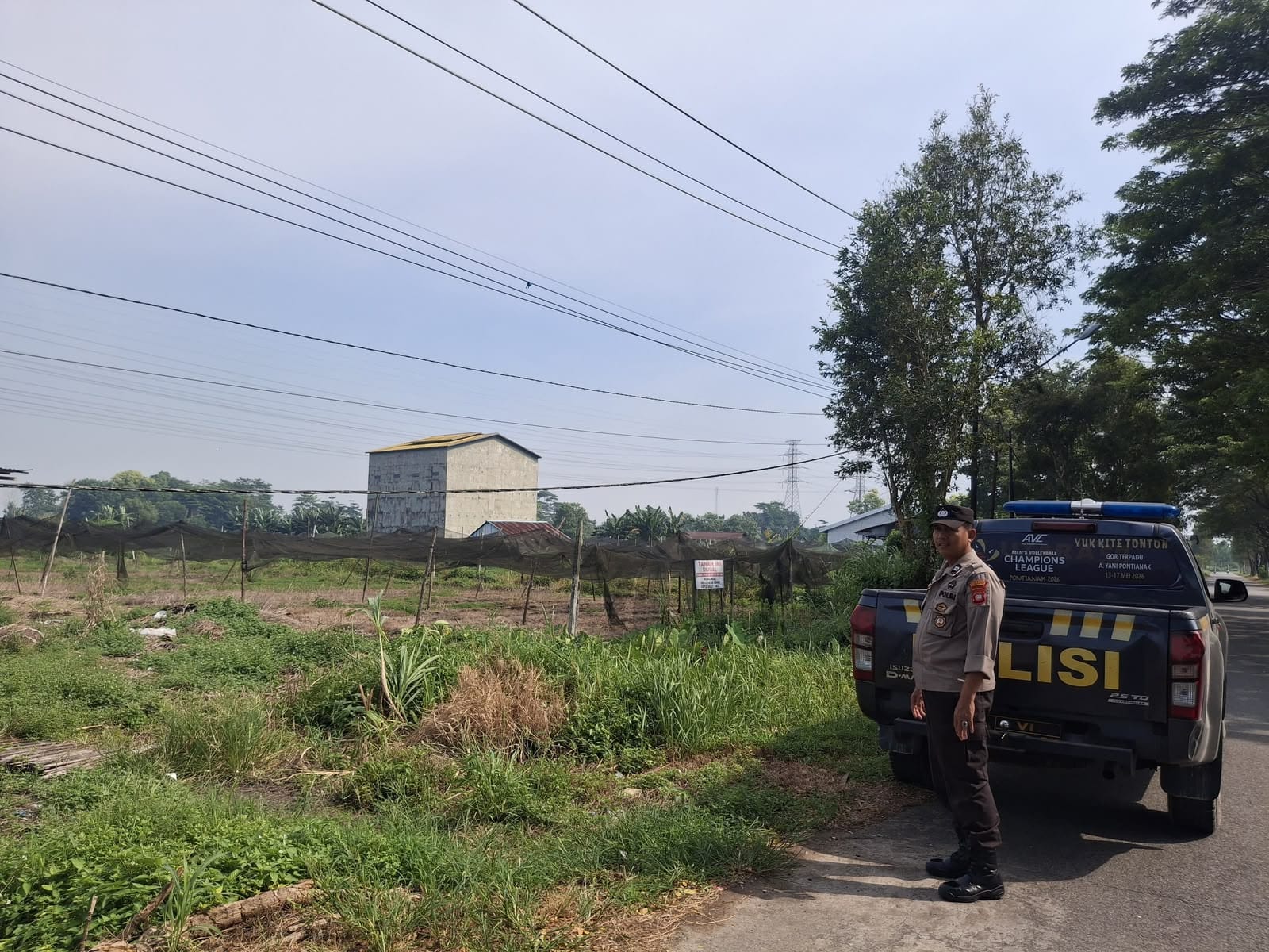 Polsek Pontianak Utara Intensif Lakukan Patroli Cegah Karhutla
