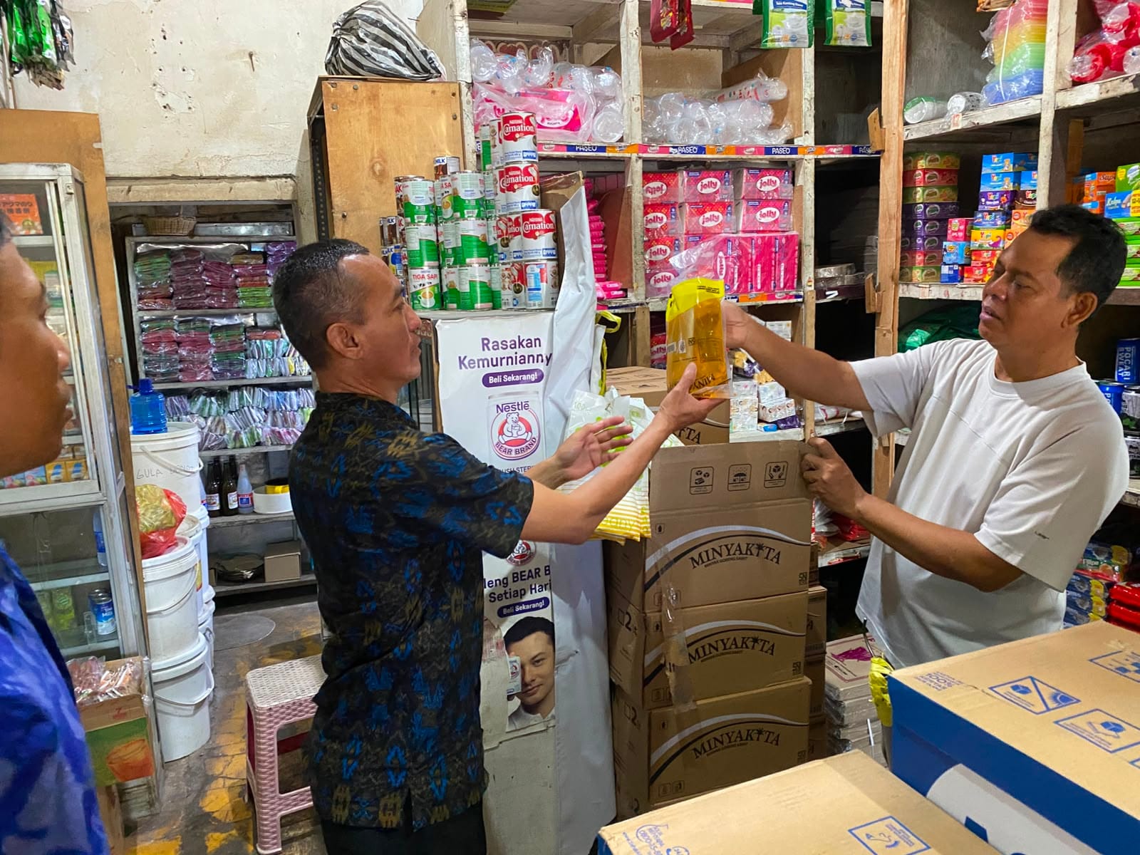 Menjaga Kebutuhan Rakyat, Satgas Saber Pangan Polda Bali Sidak Pasar