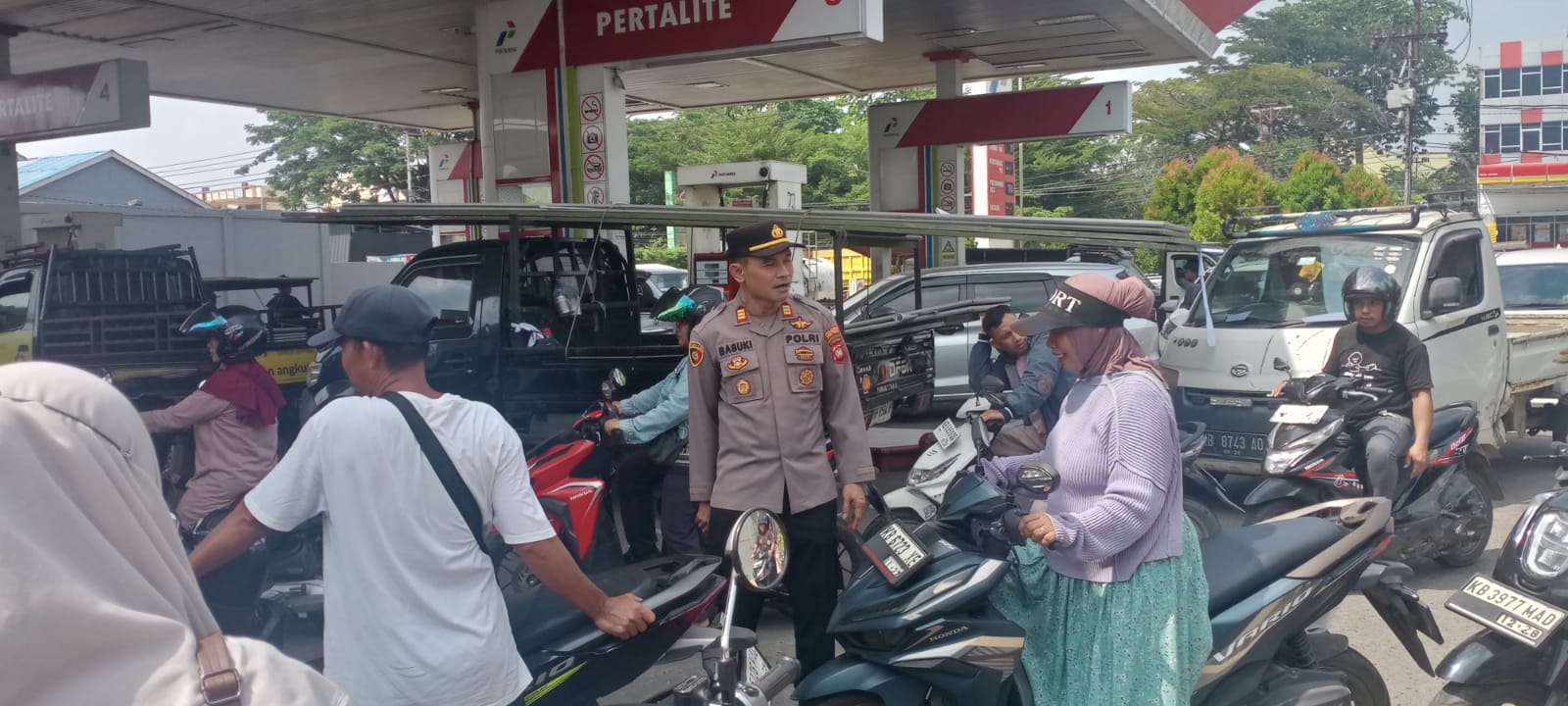 Polresta Pontianak Perkuat Pengamanan dan Monitoring SPBU Demi Menjaga Stabilitas Distribusi BBM
