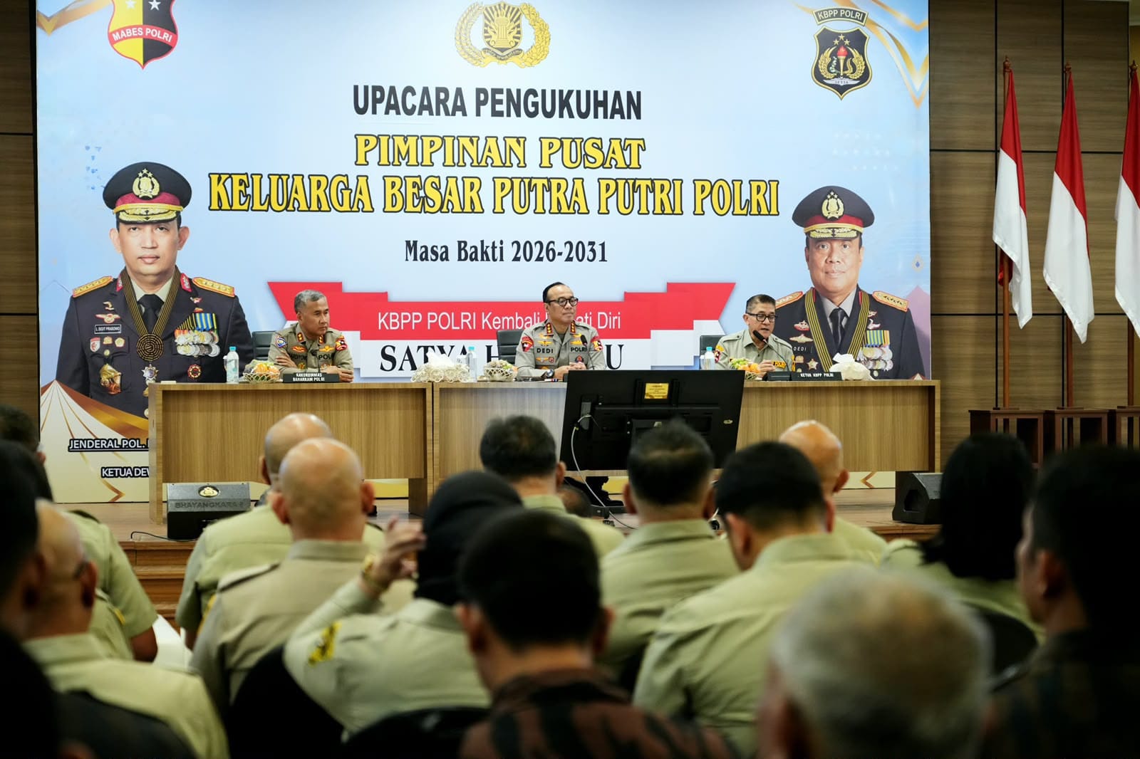 Pengurus KBPP Polri 2026–2031 Resmi Dikukuhkan, Wakapolri Ajak Wujudkan SDM Unggul Menuju Indonesia Maju