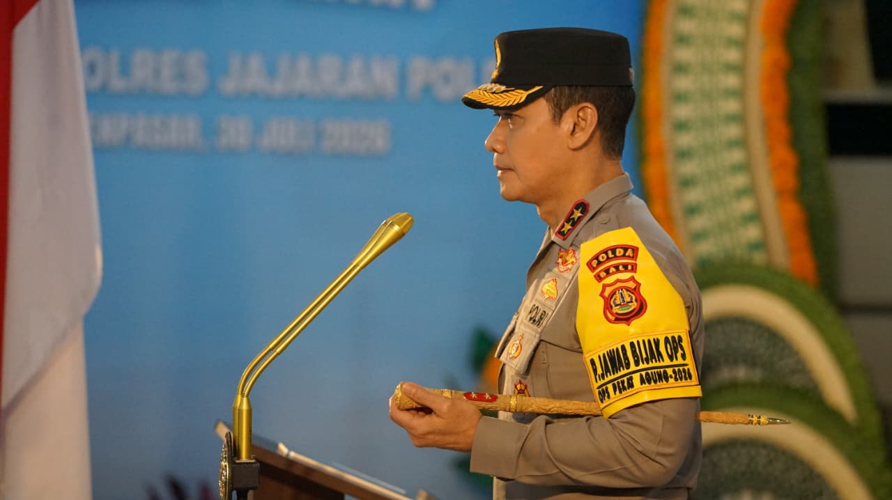 Polda Bali Gelar Sertijab Sejumlah PJU dan Kapolres Jajaran