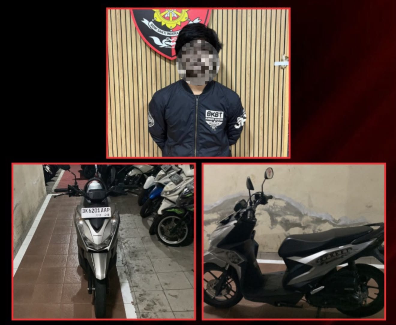 Ungkap Kasus Curanmor di Batubulan, Tim Resmob Ringkus Satu Pelaku