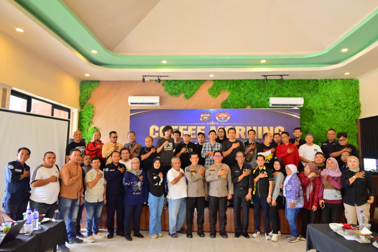 Bidhumas Polda Jambi Gelar Coffee Morning, Perkuat Sinergitas Bersama Insan Pers