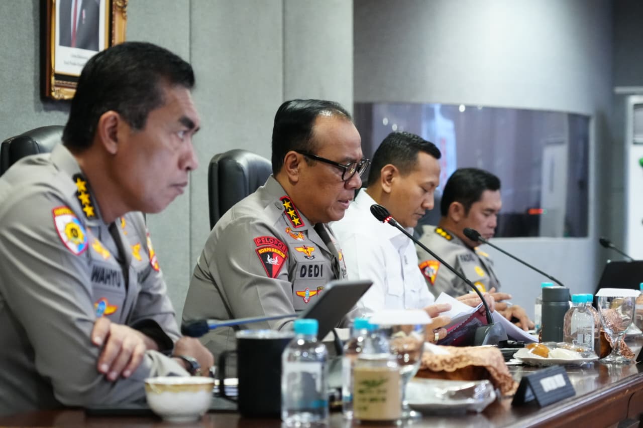 Wakapolri Bersama Wamen Kehutanan Perkuat Sinergi Nasional Antisipasi Dampak El Nino dan Karhutla