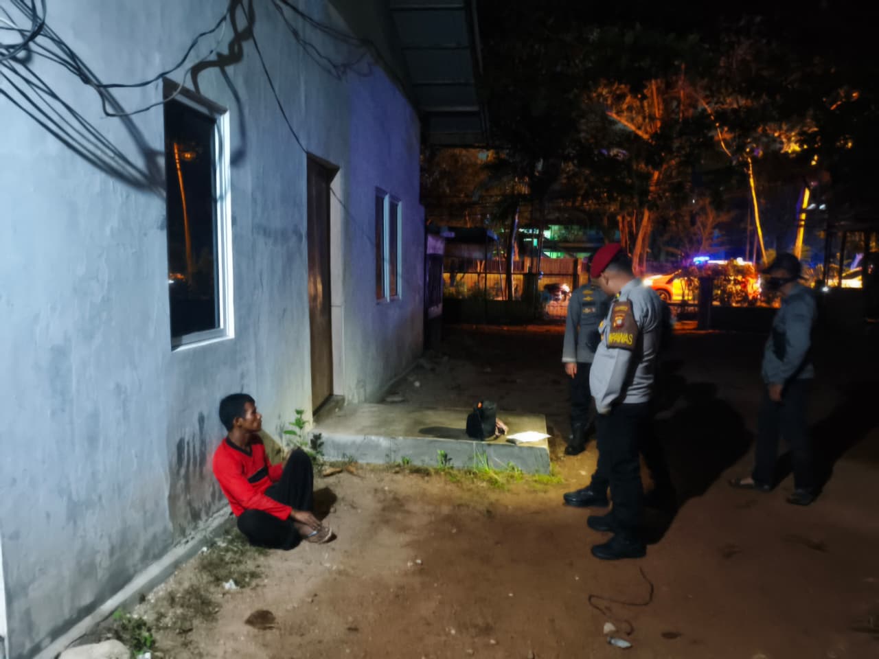 Respon Cepat Laporan Melalui Call Center 110, Tim Enggang Polresta Pontianak Amankan Terduga Pelaku Percobaan Pencurian