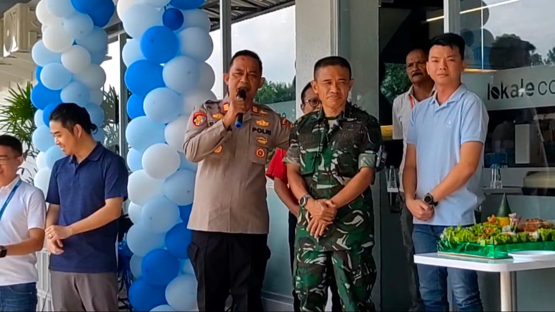 Kapolsek Pontianak Timur Hadiri Grand Opening Lokale Cafe di Tanjung Hulu