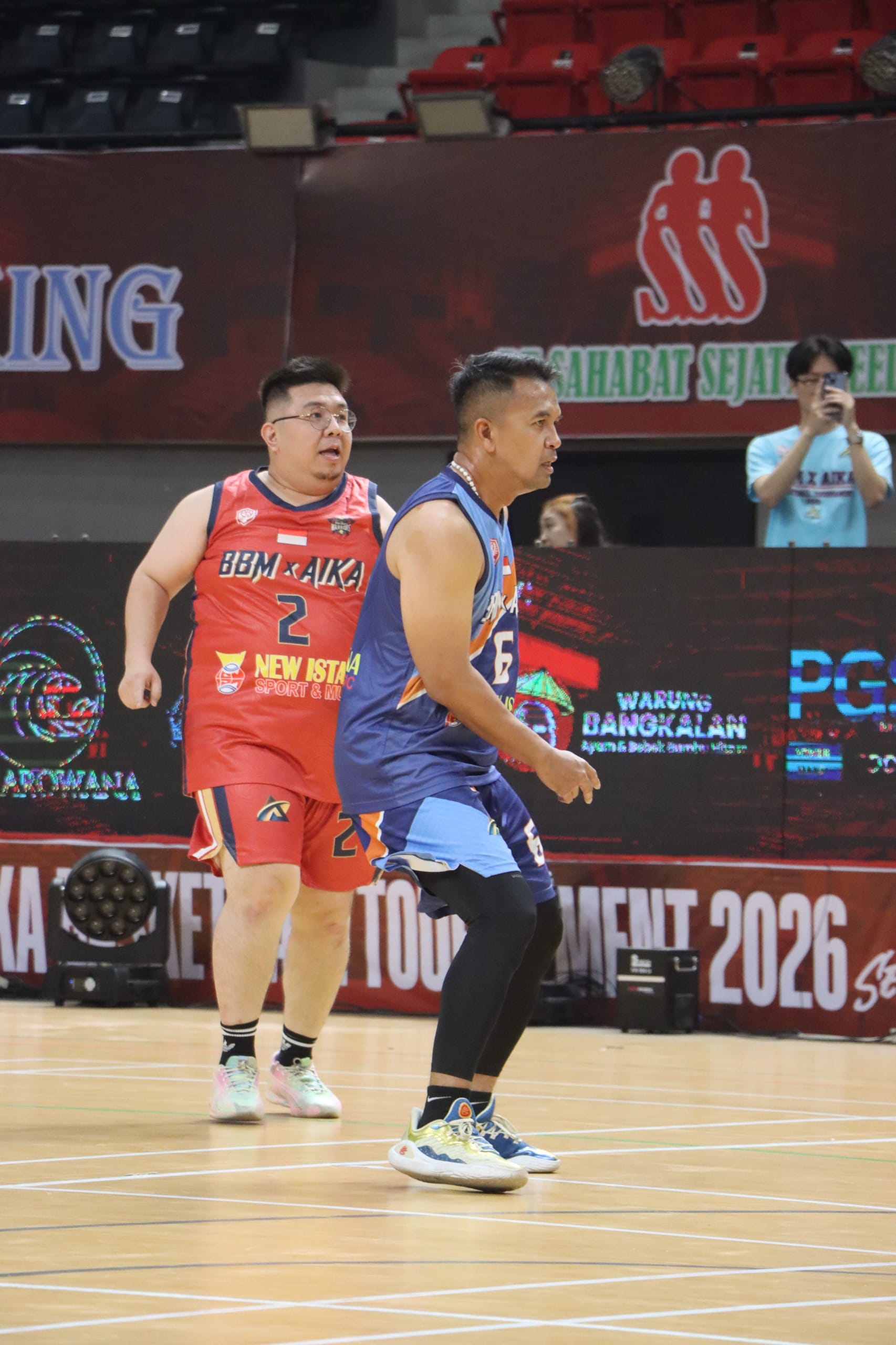 BBM x AIKA Basketball Tournament Season 2 Resmi Dibuka, Kapolresta Pontianak Tegaskan Dukungan terhadap Pembinaan Olahraga Basket