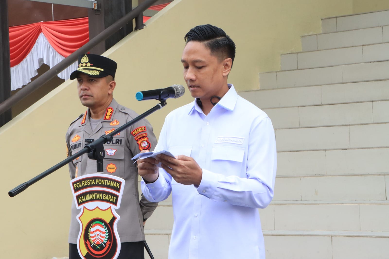 Kapolresta Pontianak Raih Apresiasi dari Pertamina Patra Niaga Regional Kalimantan atas Penanganan Panic Buying BBM