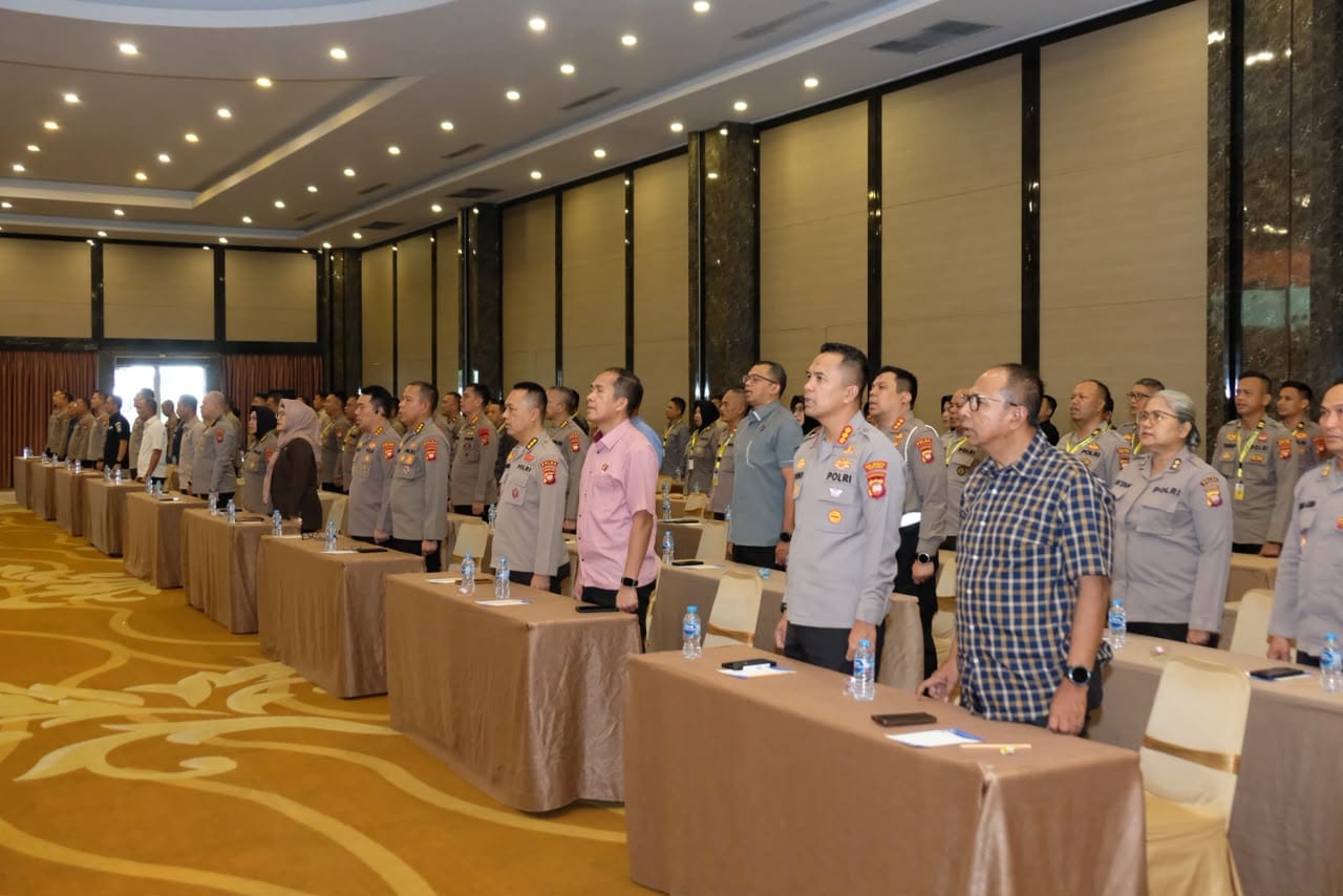 Kapolresta Pontianak Hadiri Rakerwas Itwasda Polda Kalbar TA 2026