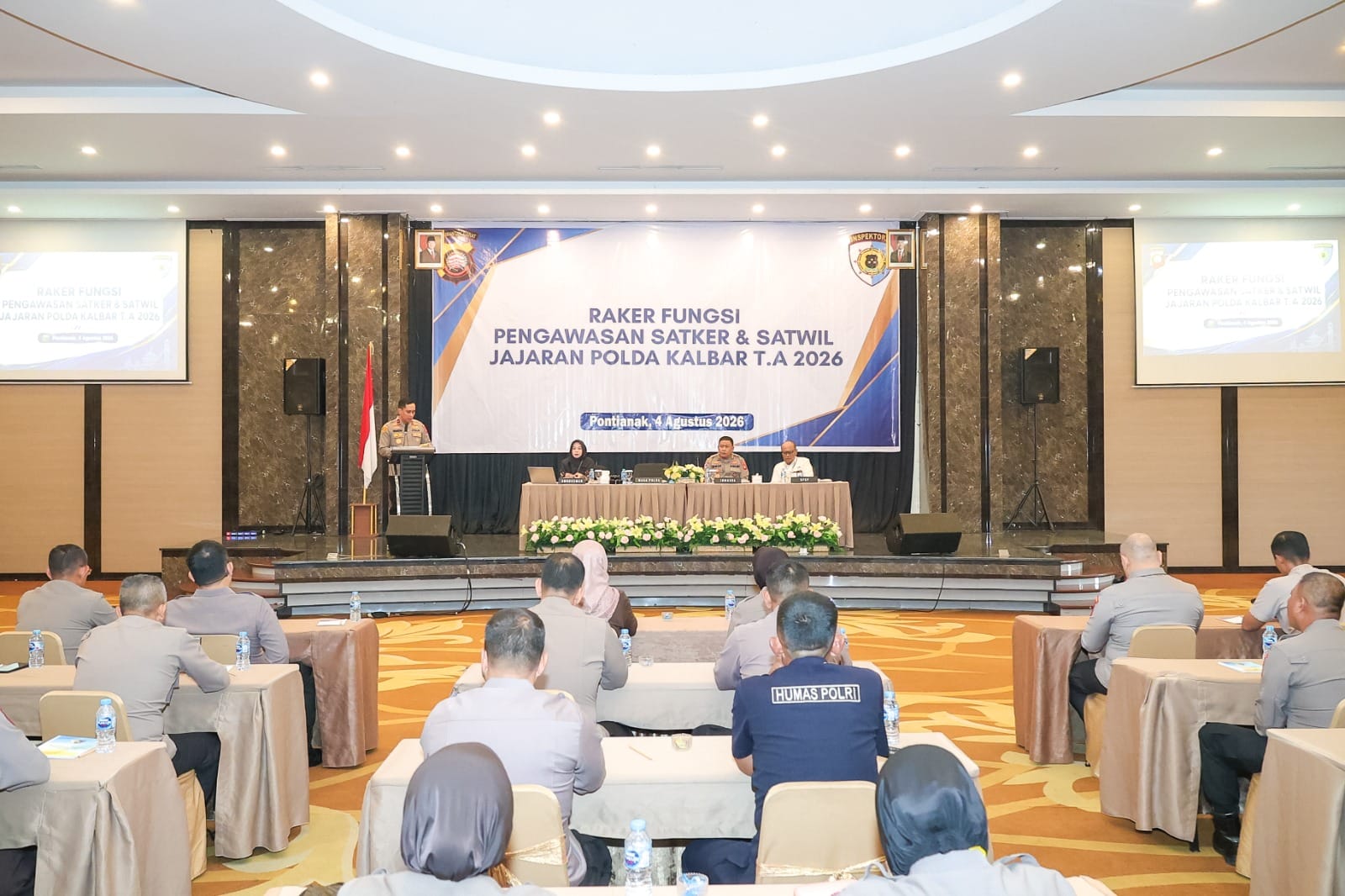 Rakerwas Itwasda Polda Kalbar 2026, Kapolresta Pontianak Tegaskan Komitmen Tingkatkan Kinerja