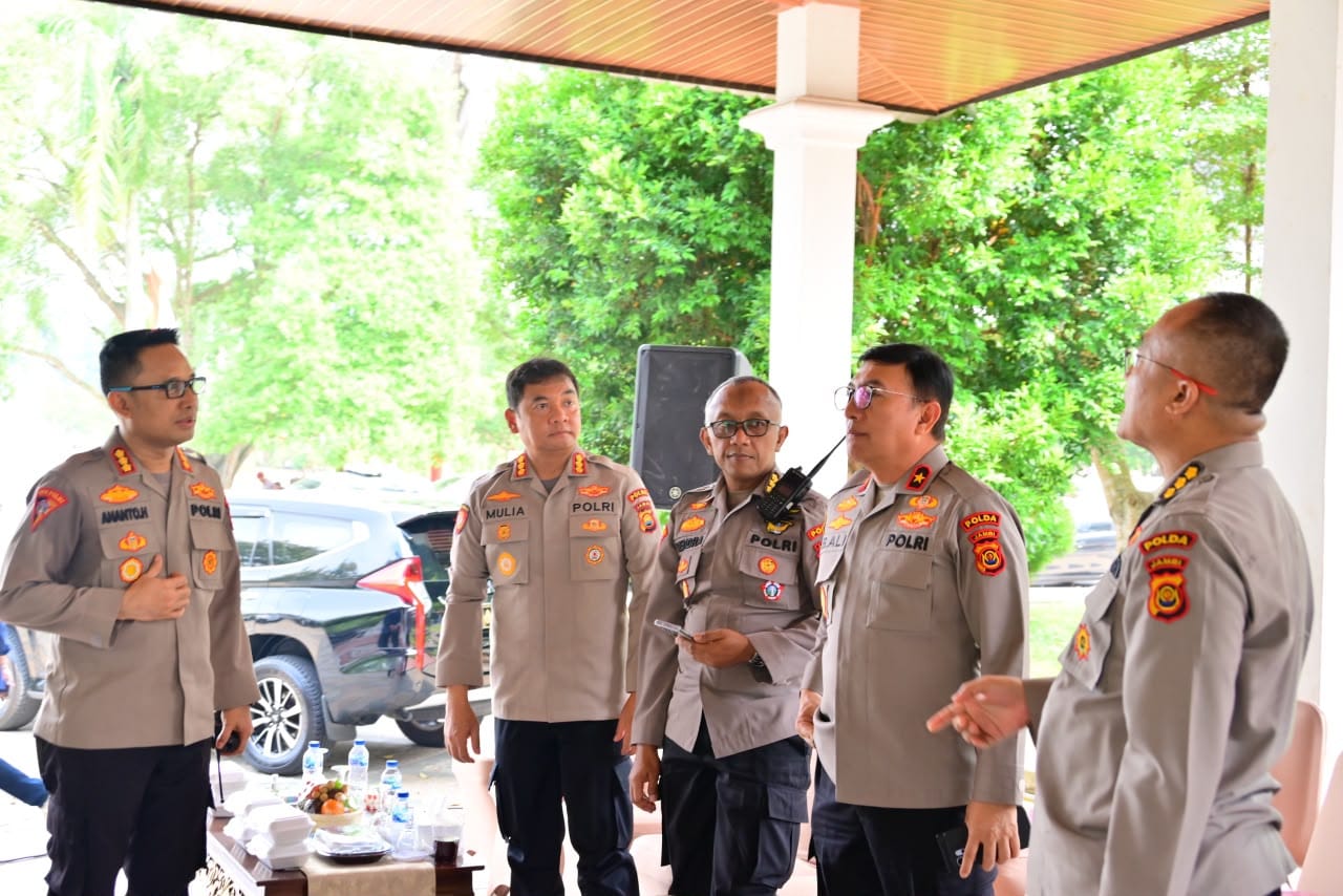 Polda Jambi Matangkan Pengamanan Presisi Merdeka Run 2026 Melalui Tactical Floor Game
