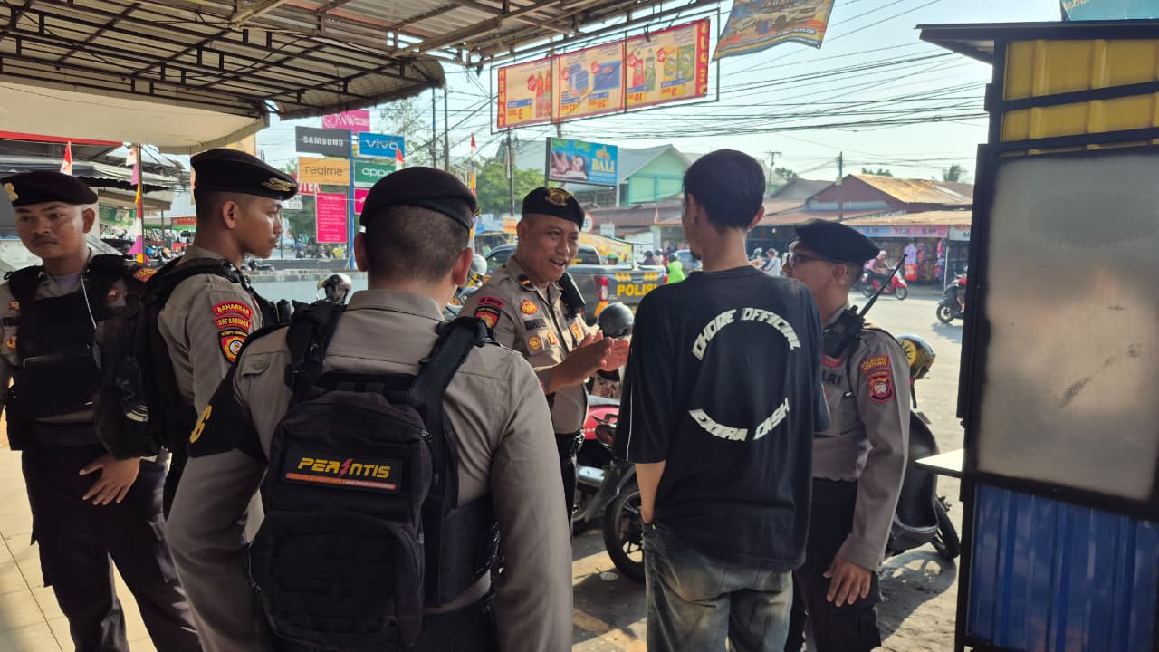 Patroli Tim Enggang Satsamapta Polresta Pontianak Berhasil Menindaklanjuti Laporan Jukir Liar