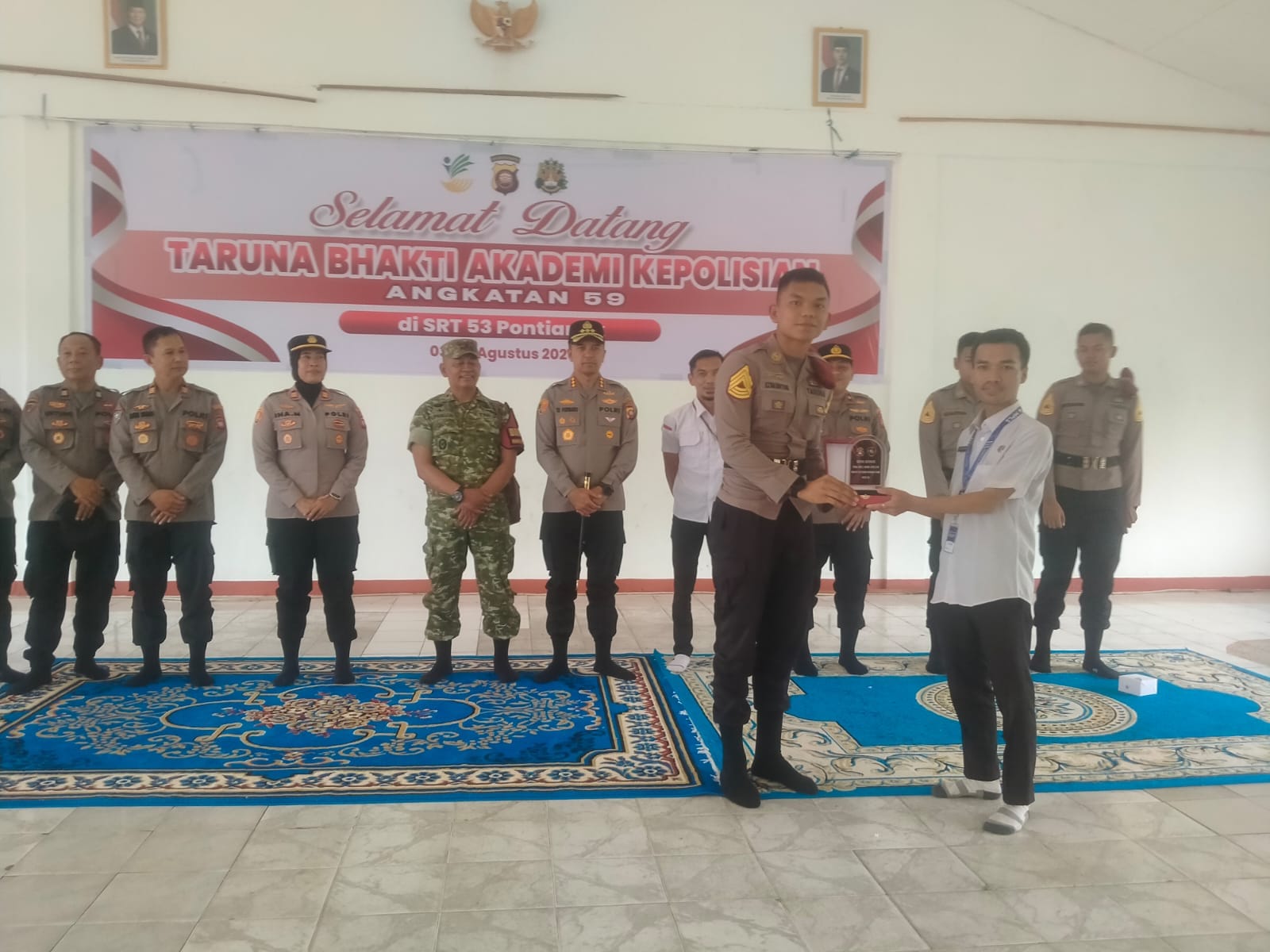 Program Taruna Bhakti Akpol di SRT 53 Pontianak Resmi Ditutup, Kapolsek Pontianak Selatan Hadir Dampingi Kapolresta