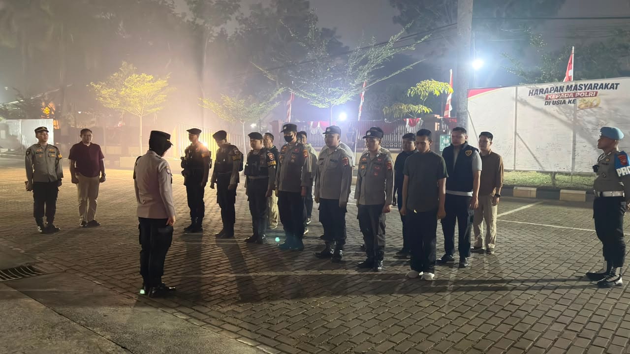 Jaga Malam Minggu Tetap Kondusif, Polresta Pontianak Intensifkan Patroli