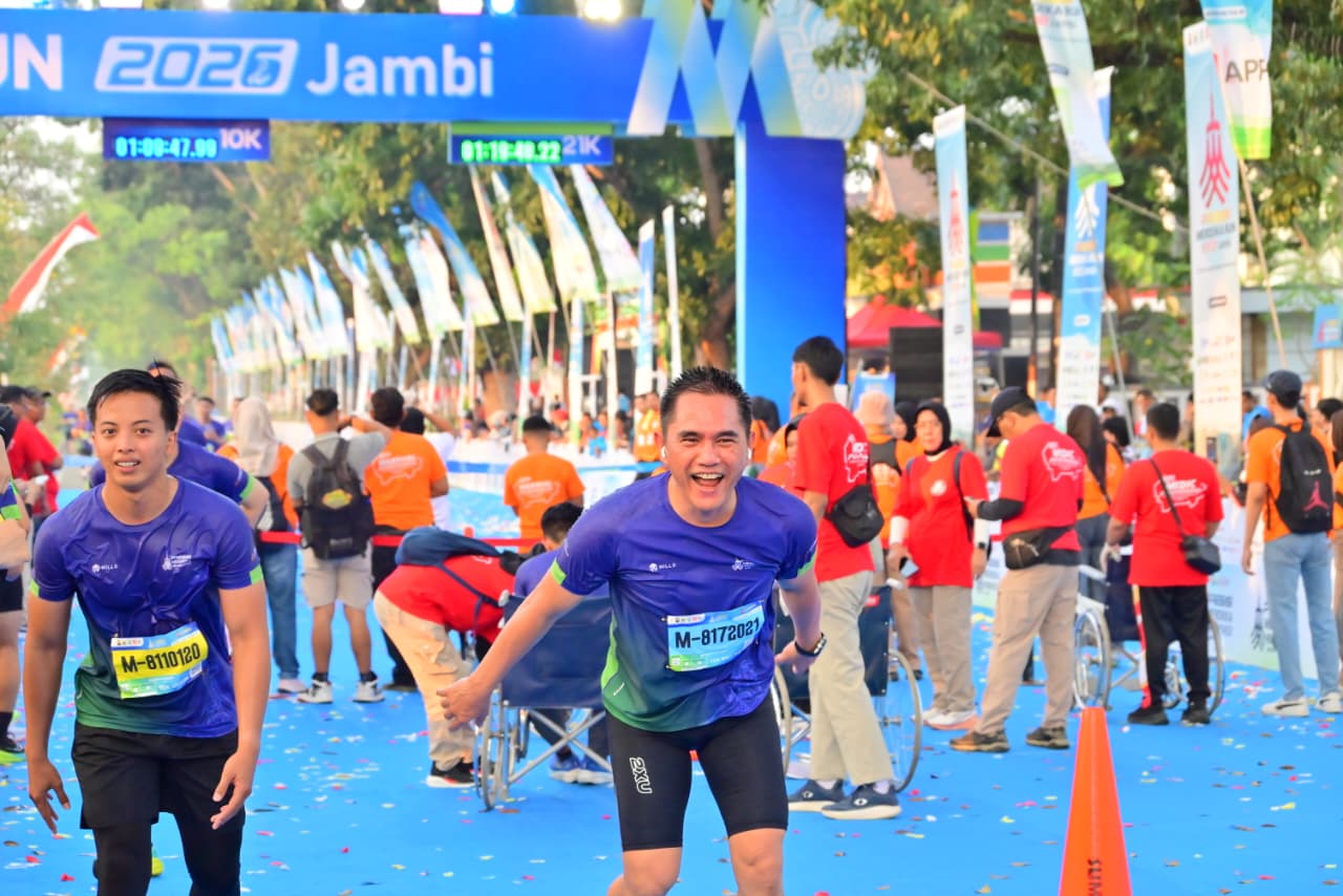 Presisi Merdeka Run 2026 di Jambi Sukses Digelar, Ribuan Peserta Ramaikan Event Nasional