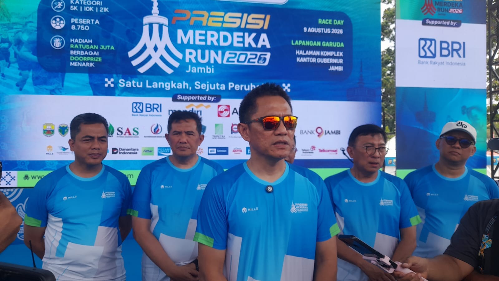 Kapolda Jambi Ucapkan Terima Kasih atas Dukungan Masyarakat dalam Presisi Merdeka Run 2026