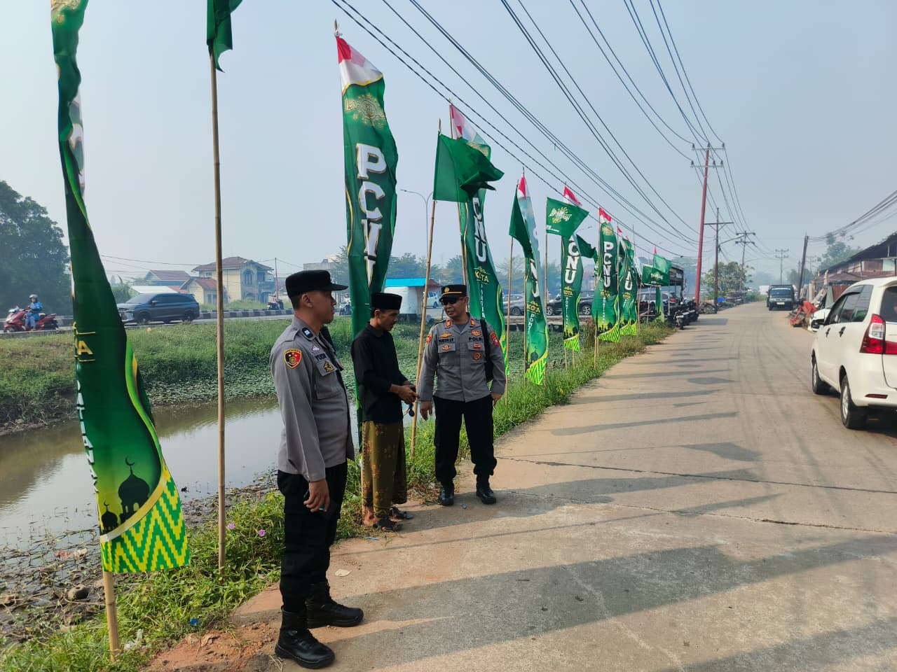 Enggang Timur Laksanakan Monitoring Kegiatan Haul PCNU di Dalam Bugis