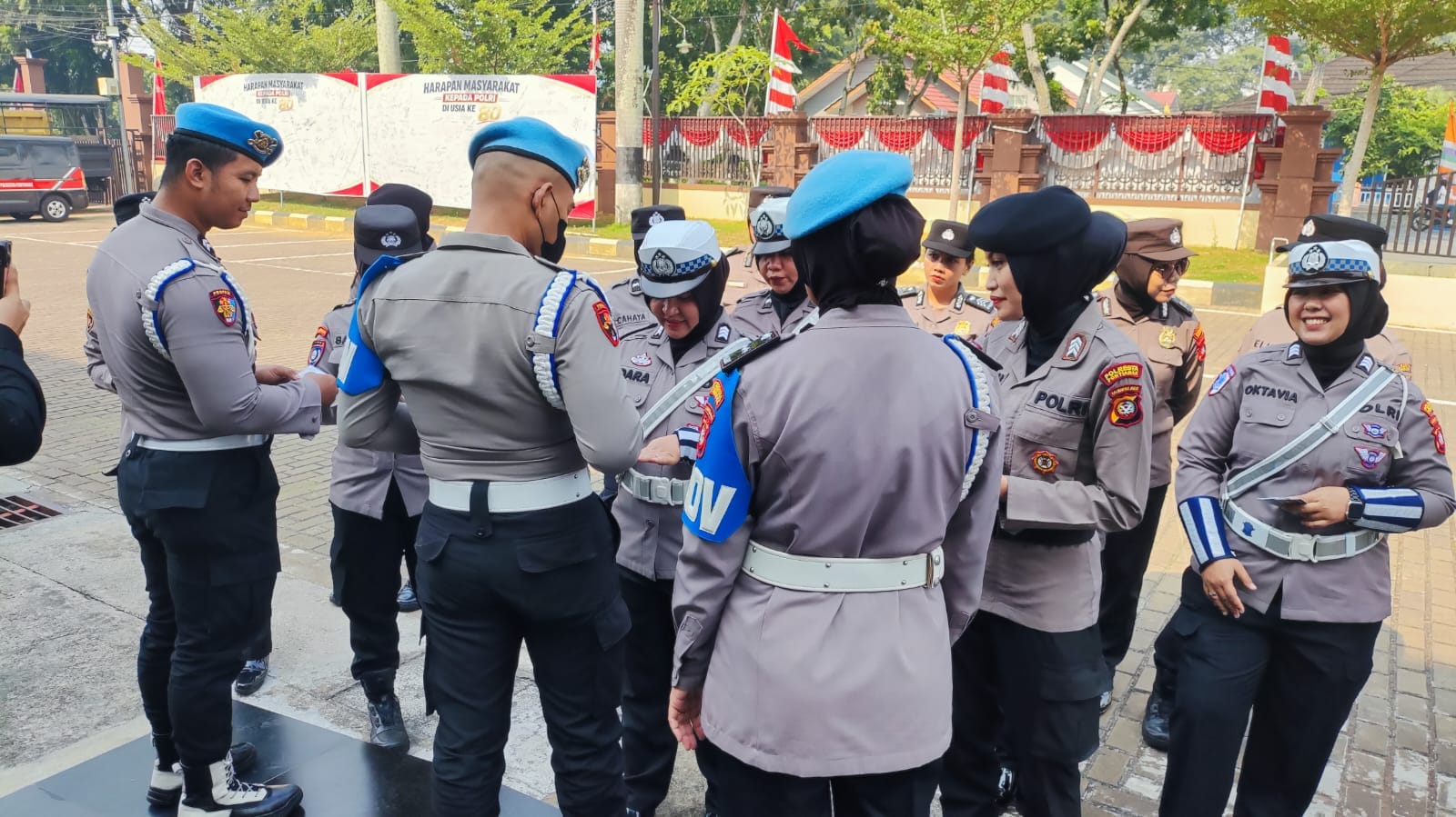 Sambut HUT Polwan ke-78, Siepropam Polresta Pontianak Gelar Gaktibplin untuk Tingkatkan Disiplin