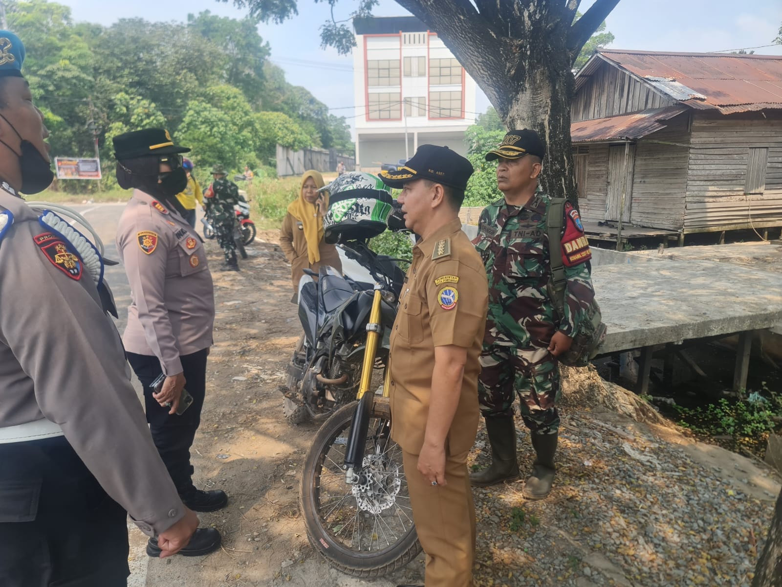 Cegah Karhutla, Forkopimcam Pontianak Tenggara Perkuat Patroli di Wilayah Rawan
