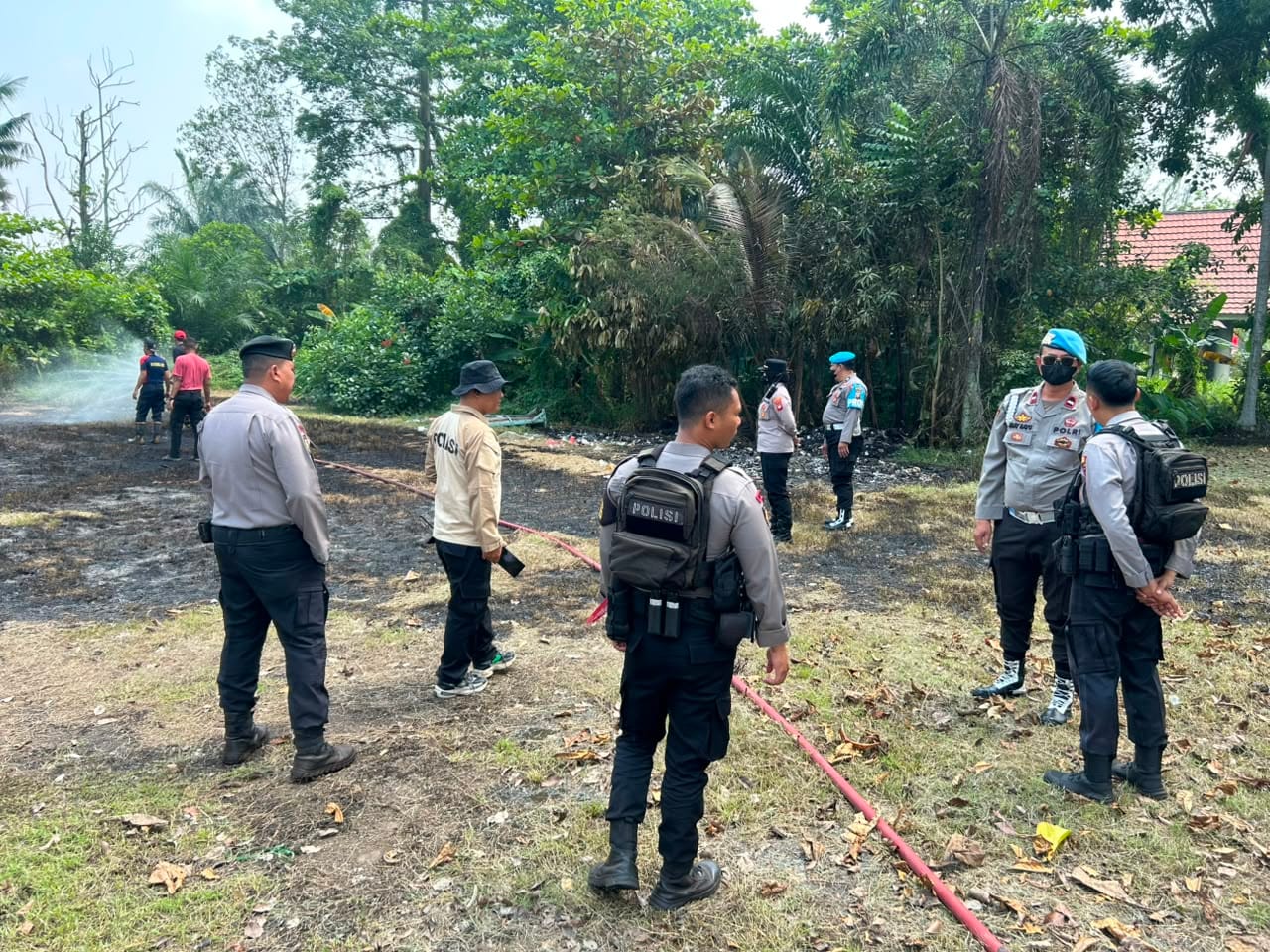 Sat Samapta Polresta Pontianak Tingkatkan Patroli, Cegah Karhutla Sejak Dini