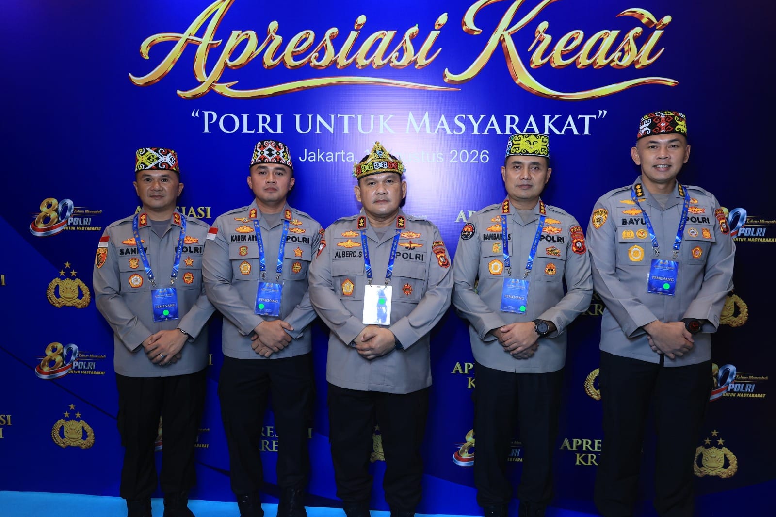 Enam Penghargaan Nasional Diraih, Polda Kalbar Kian Kokoh Dukung Ketahanan Pangan