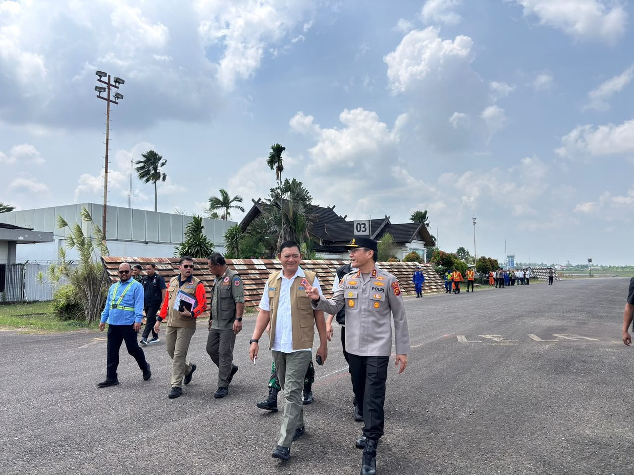 Cegah Meluasnya Karhutla, Kapolda Jambi Turun Langsung Pantau Kebakaran Lahan Gambut