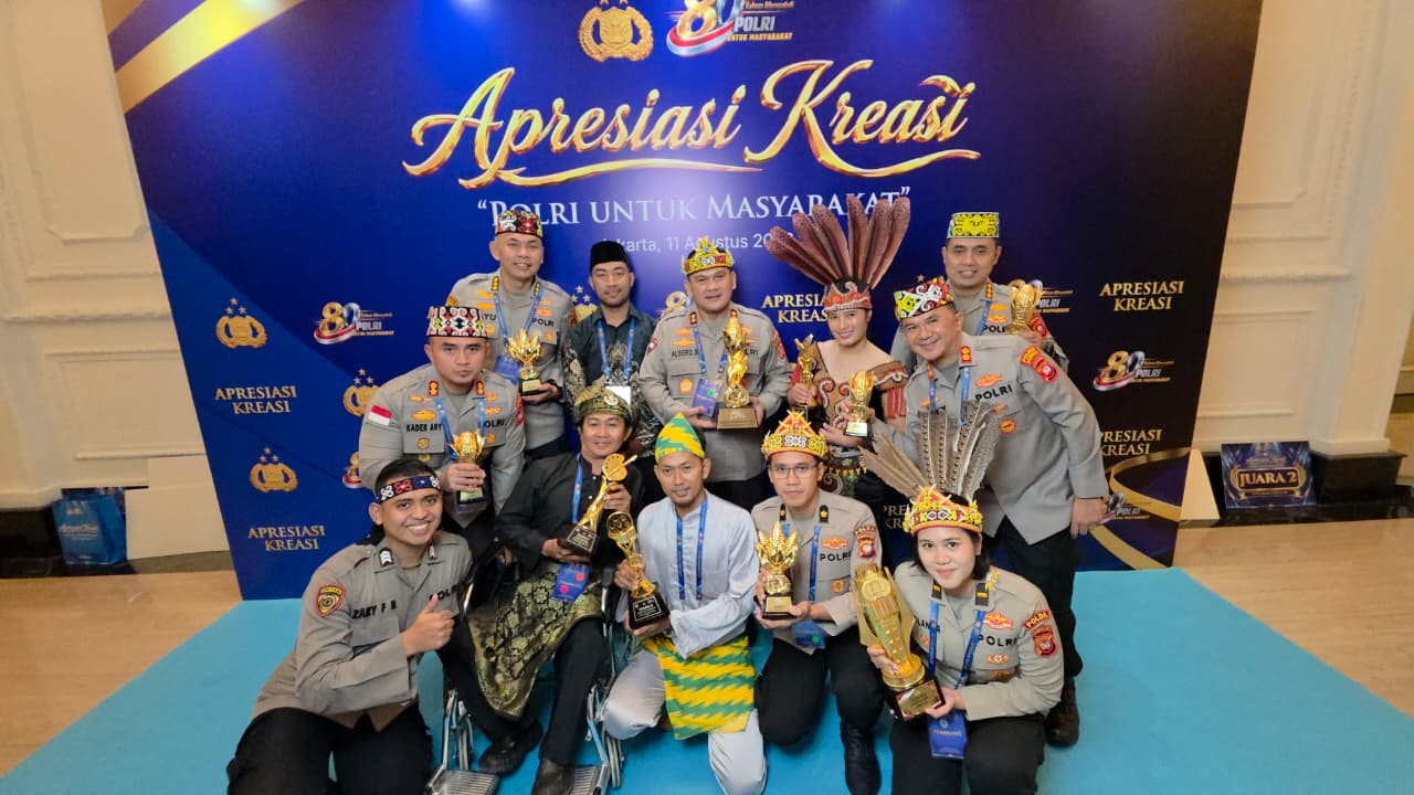 Empat Penghargaan Diraih Polda Kalbar dalam Lomba Kreasi Polri, Buktikan Prestasi Nasional