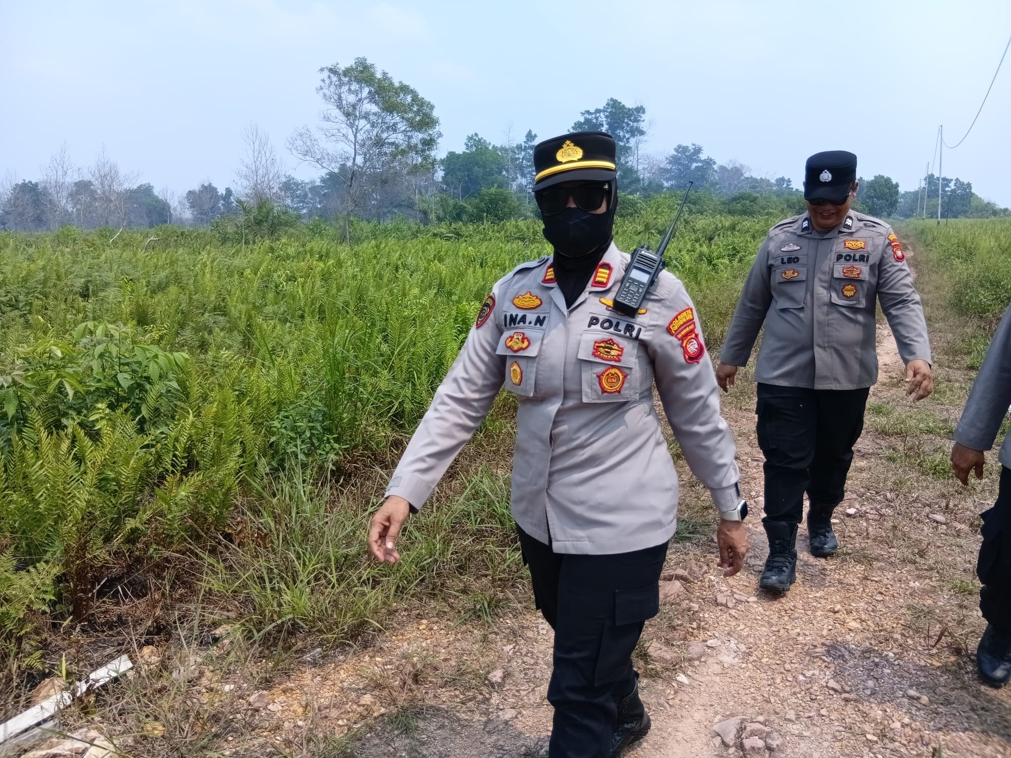 Polsek Pontianak Selatan Terus Pantau Wilayah, Cegah Karhutla Sejak Dini