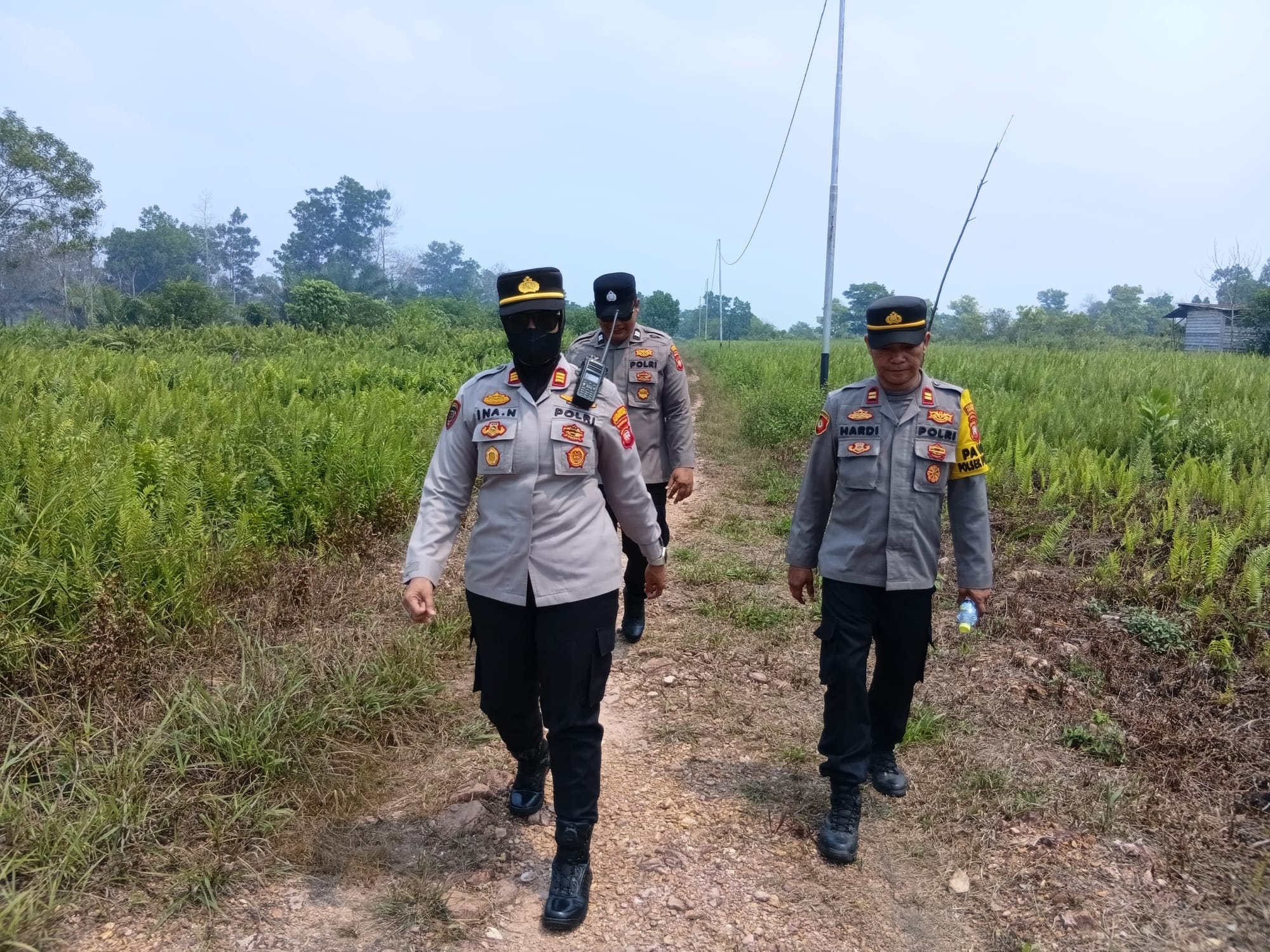 Wujudkan Wilayah Bebas Karhutla, Polsek Pontianak Selatan Tingkatkan Patroli dan Pemantauan