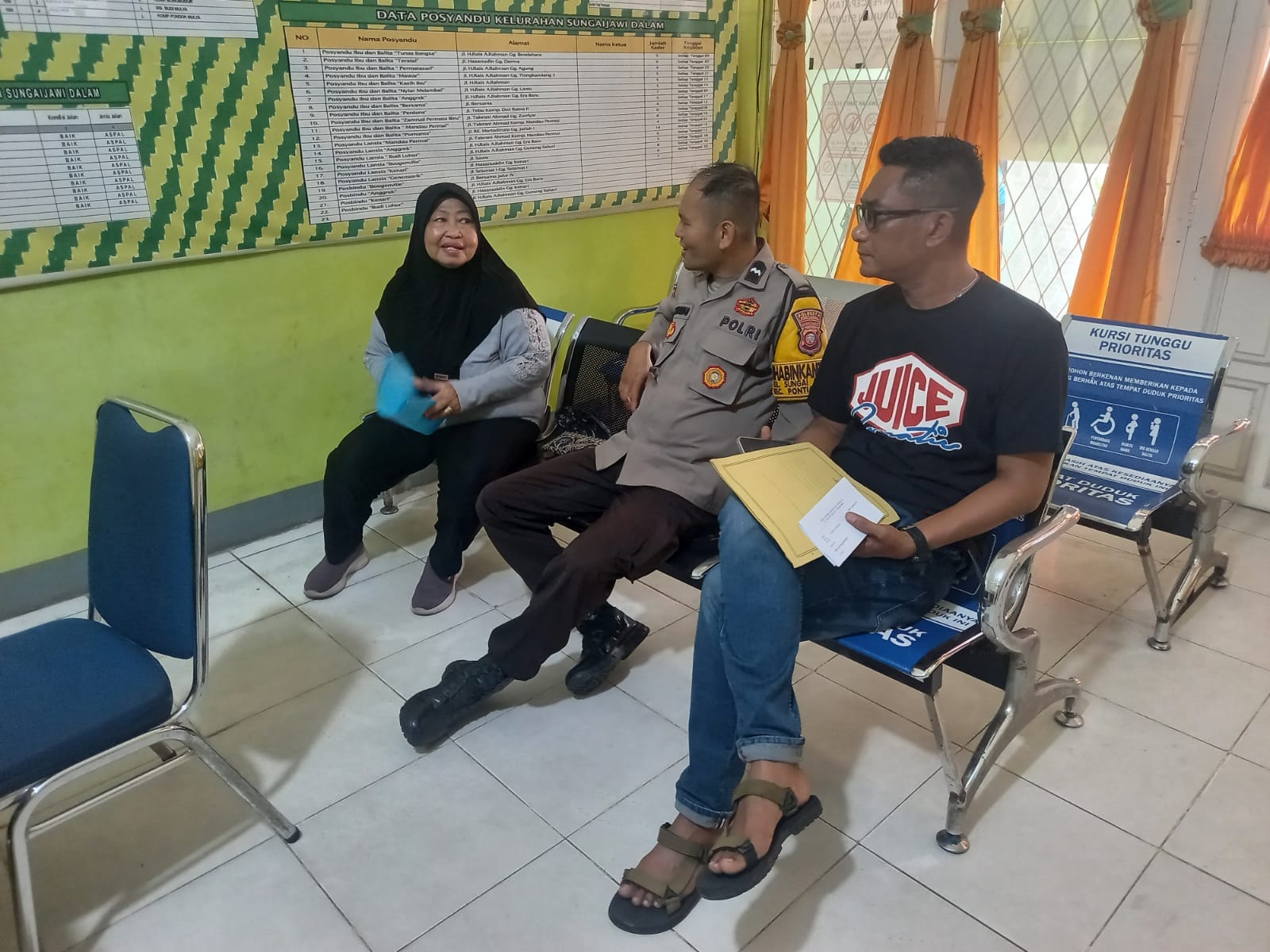 Ciptakan Situasi Kondusif, Bhabinkamtibmas Sei Jawi Dalam Ajak Warga Bersama Jaga Kamtibmas