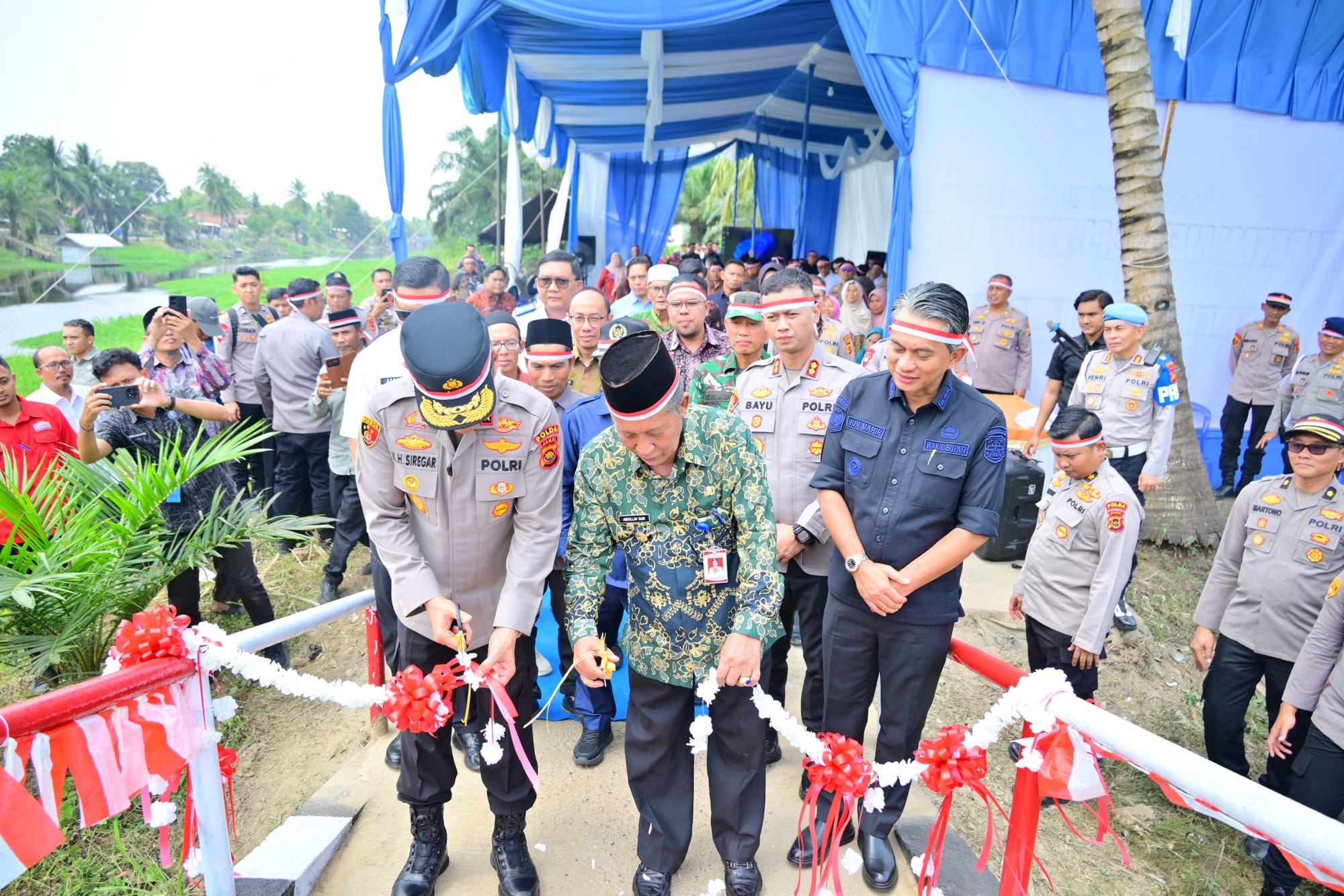 Jembatan Merah Putih Presisi Diresmikan, Pangkas Jarak dan Waktu Tempuh Masyarakat