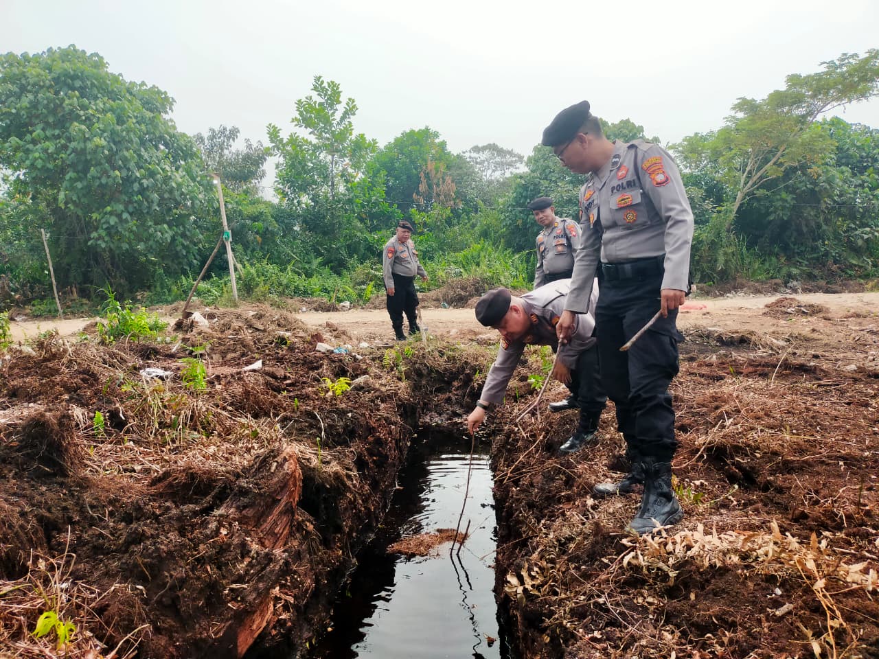 Patroli Enggang Polresta Pontianak Gencarkan patroli Antisipasi Karhutla