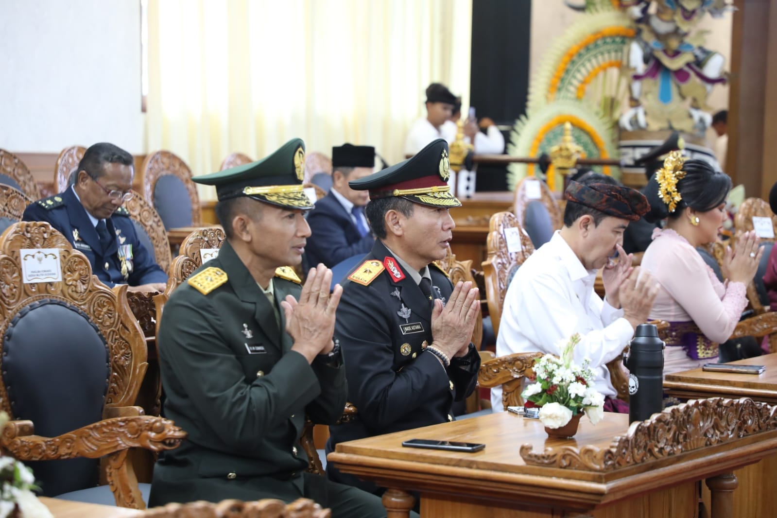 Wakapolda Bali Hadiri Rapat Paripurna ke-47 DPRD Bali, Momentum 68 Tahun Bali Perkuat Sinergi Membangun Pulau Dewata