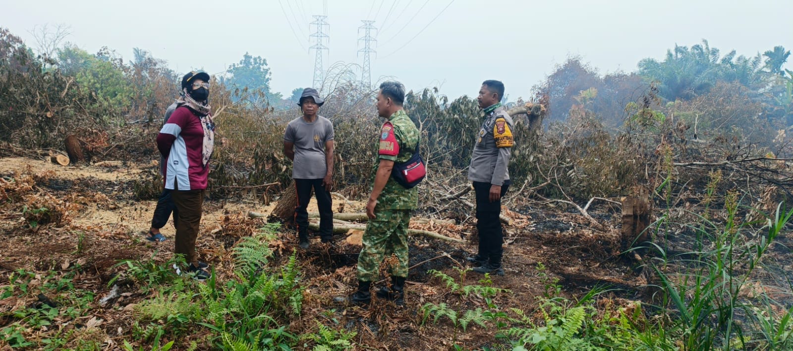 Jaga Lingkungan dari Karhutla, Tiga Pilar Siantan Hilir Dorong Kesadaran Warga
