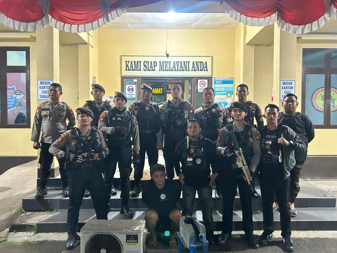 Respon Cepat Patroli Enggang, Pelaku Pencurian Rumah Kosong Diamankan