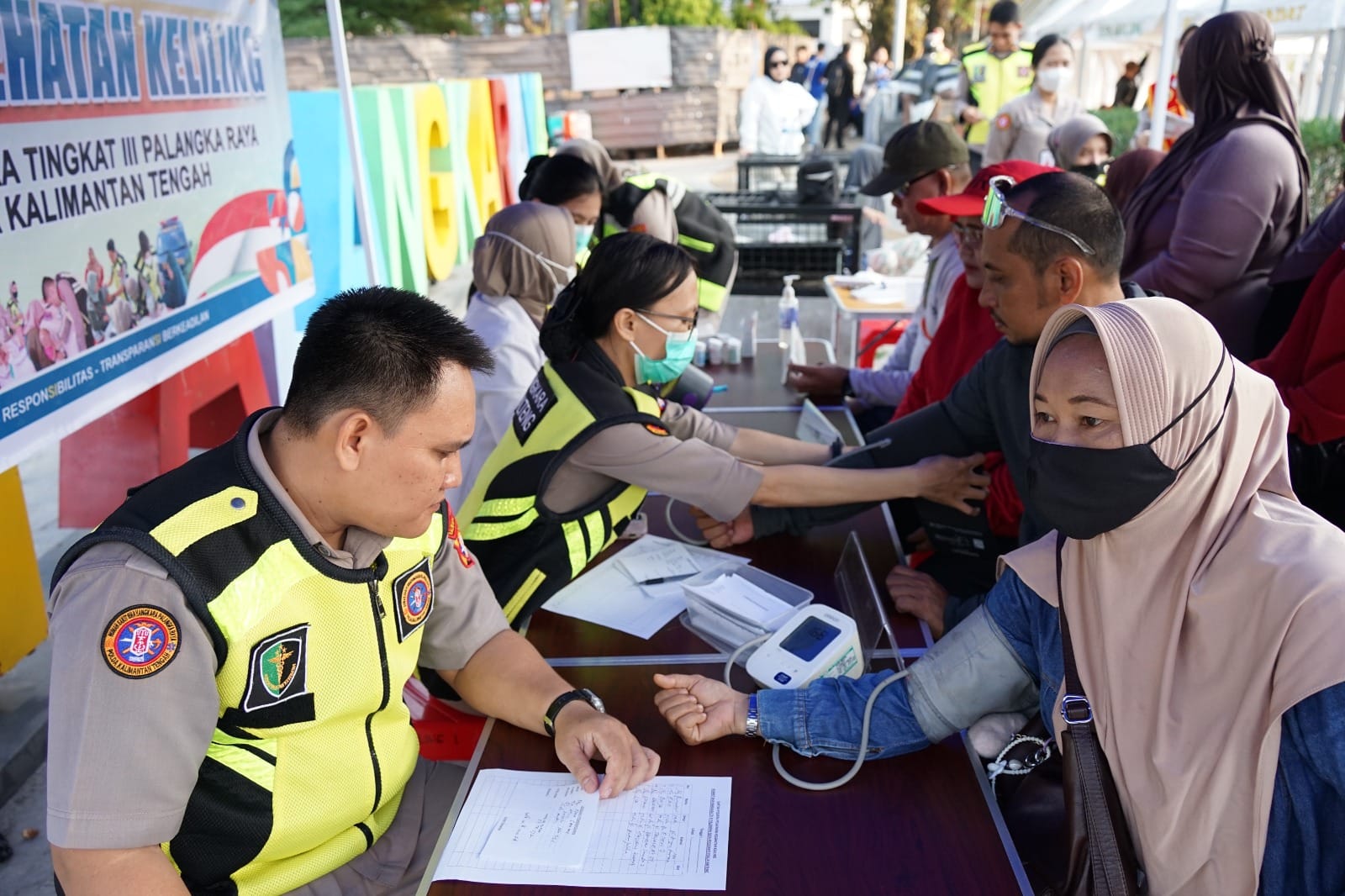 Rayakan HUT RI ke-81, Rumkit Bhayangkara Polda Kalteng Berikan Pelayanan Kesehatan Gratis untuk Masyarakat
