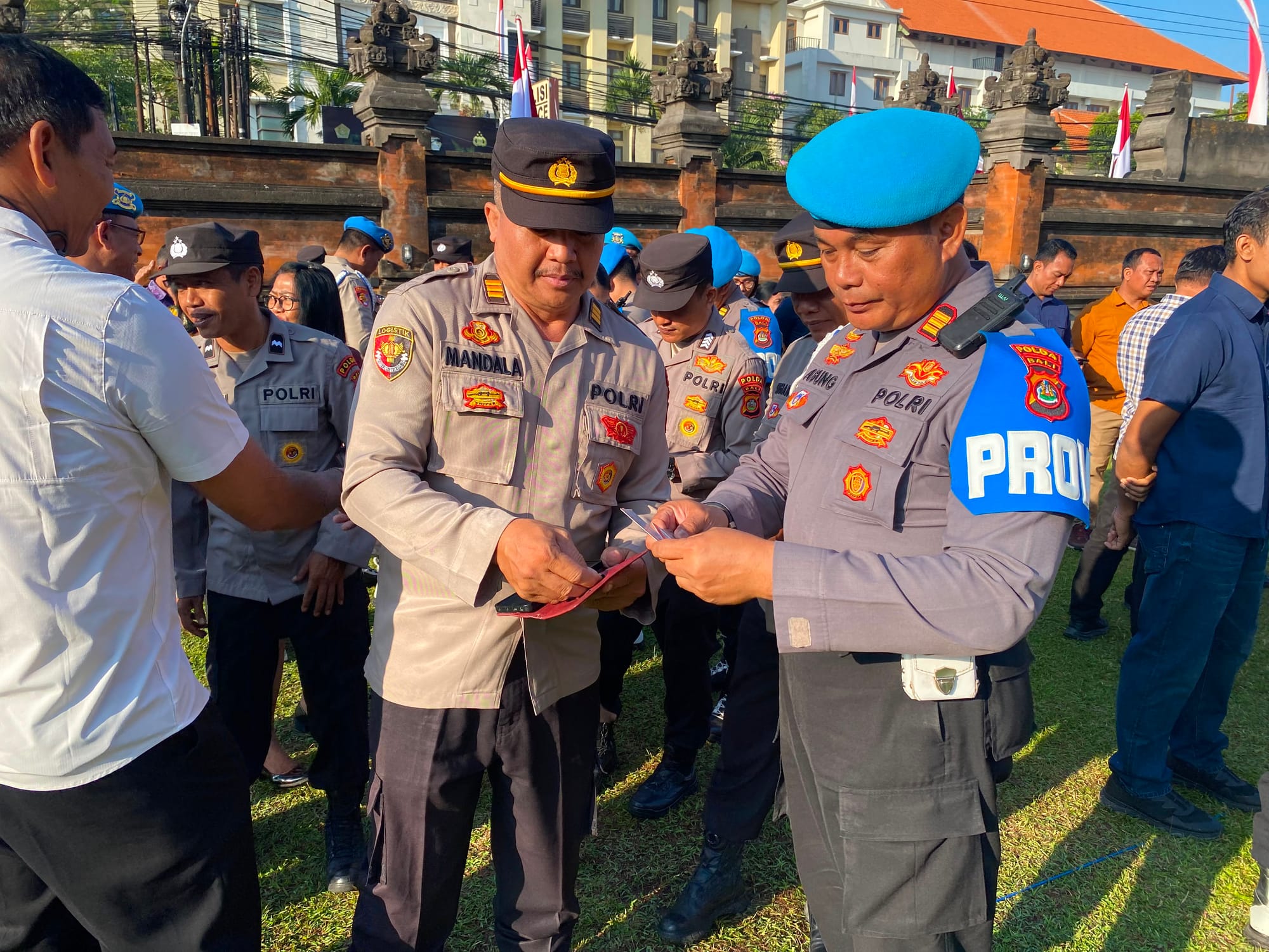 Bidpropam Polda Bali Laksanakan Gaktiplin Personil Polda Bali