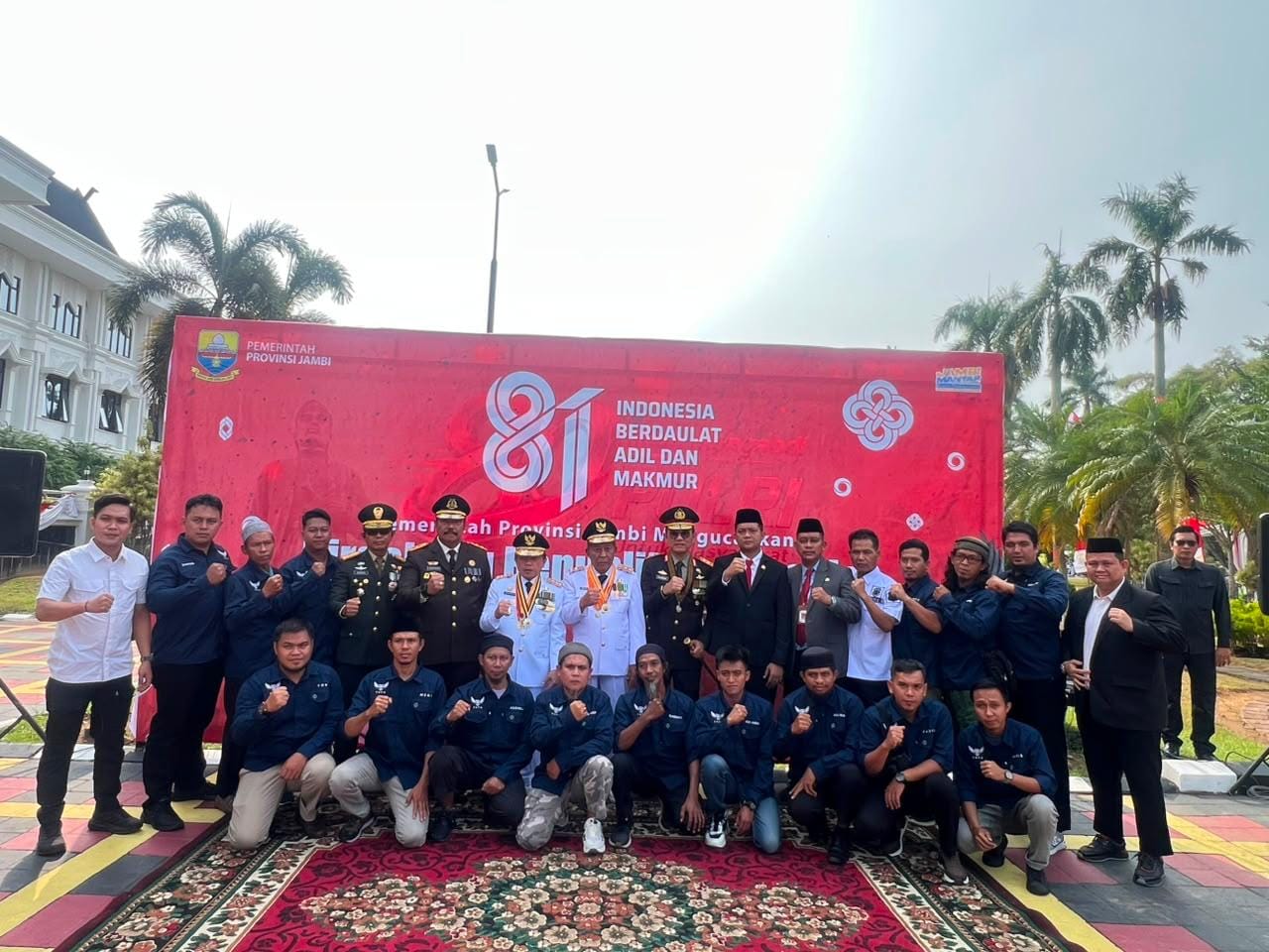 Densus 88 Libatkan Eks Napiter dalam Upacara HUT ke-81 RI di Jambi, Perkuat Wawasan Kebangsaan dan Toleransi