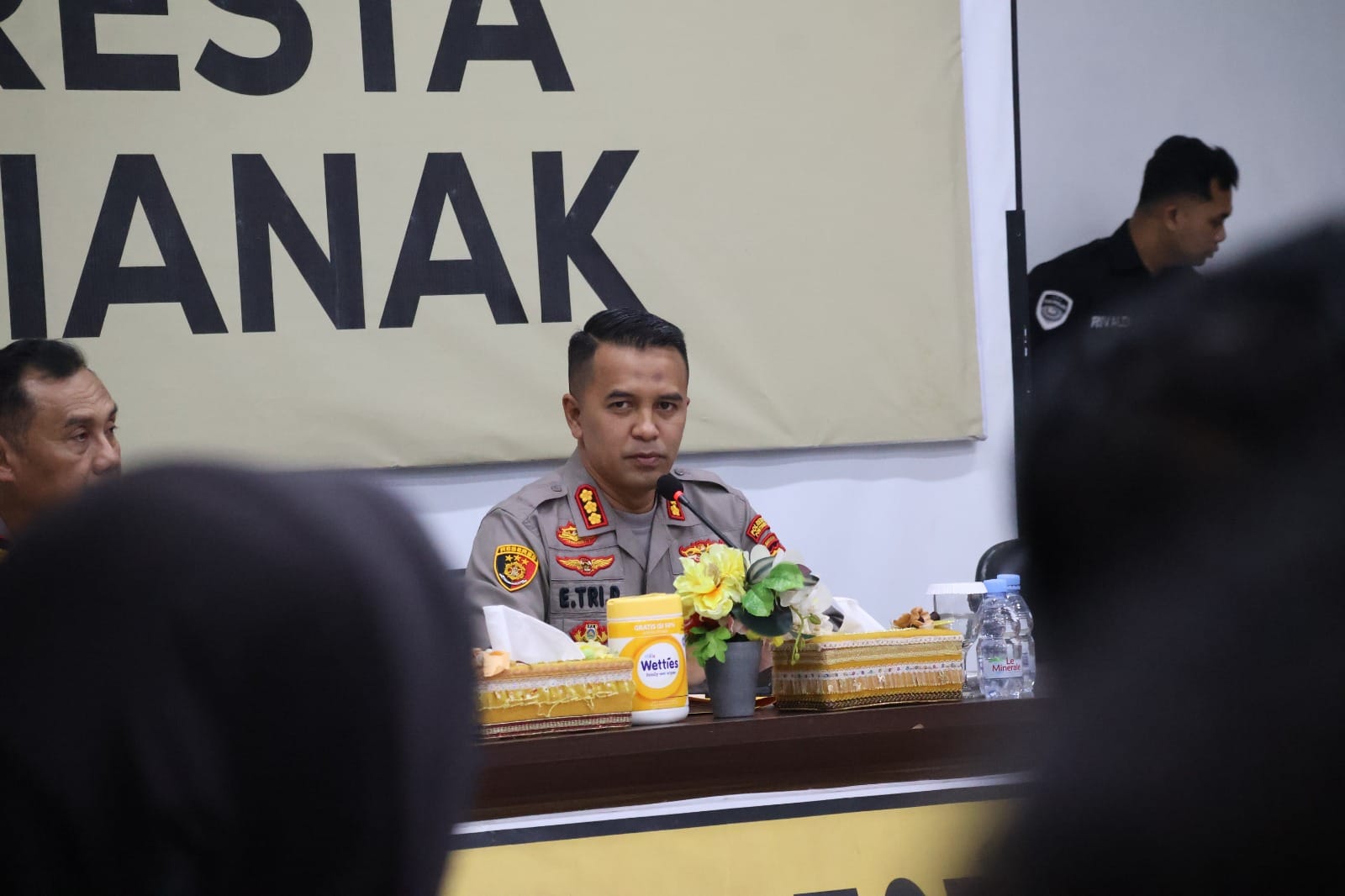 Perkuat Kesiapan Pengamanan, Polresta Pontianak Laksanakan TFG Penanganan Unjuk Rasa