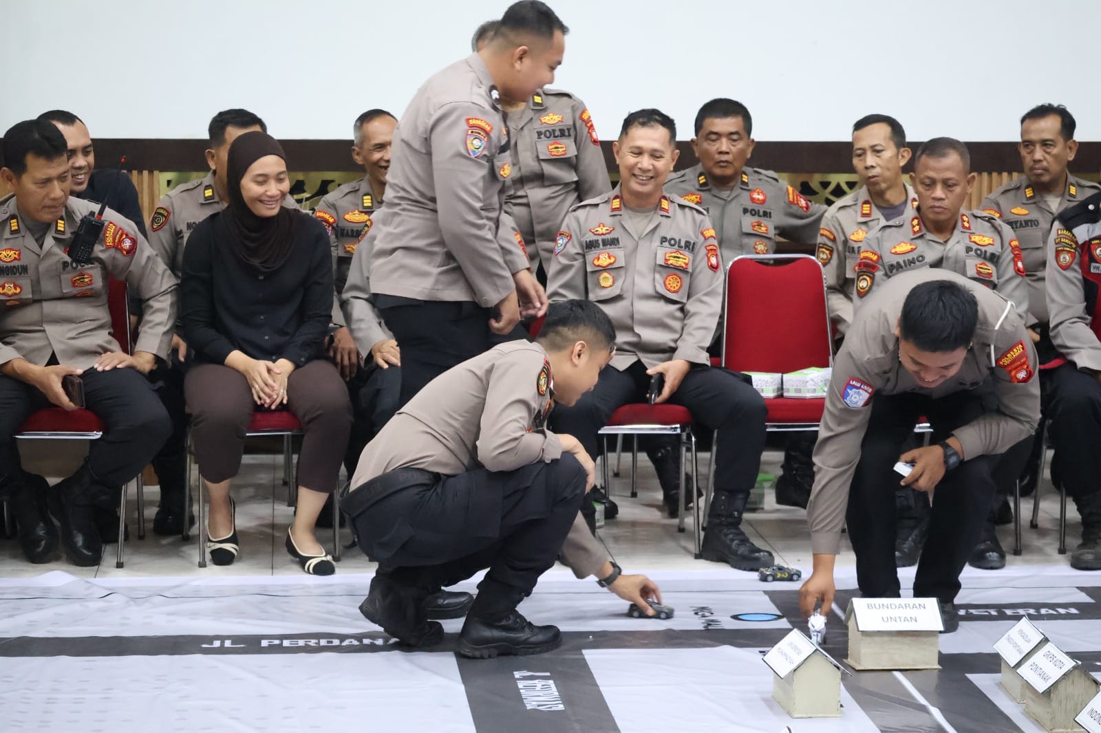 Pastikan Pengamanan Terarah, Polresta Pontianak Gelar TFG Penanganan Aksi Unjuk Rasa