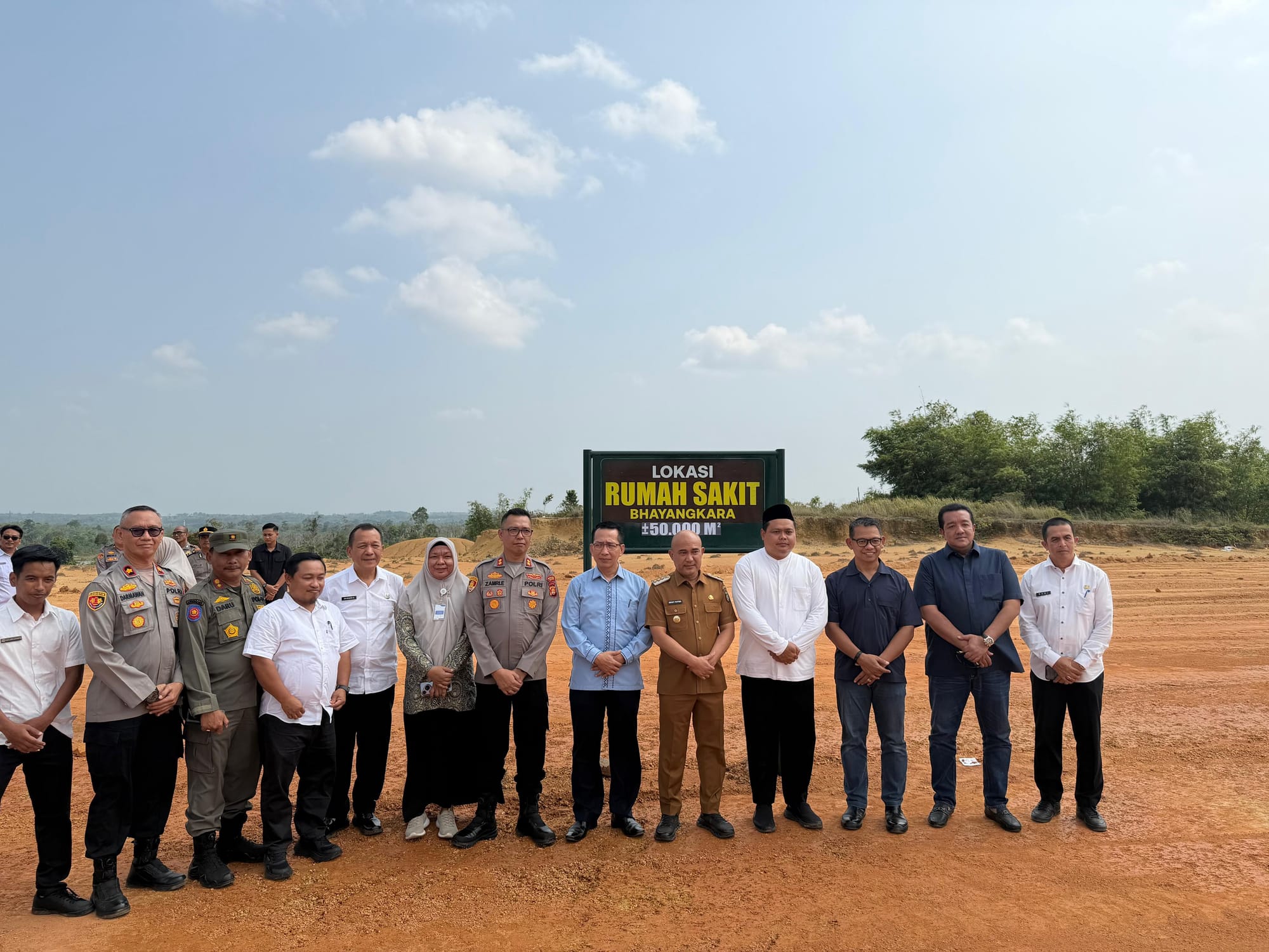 Dukung Peningkatan Layanan Kesehatan, PT KBPC Hibahkan 5 Hektare Tanah untuk RS Bhayangkara Bungo