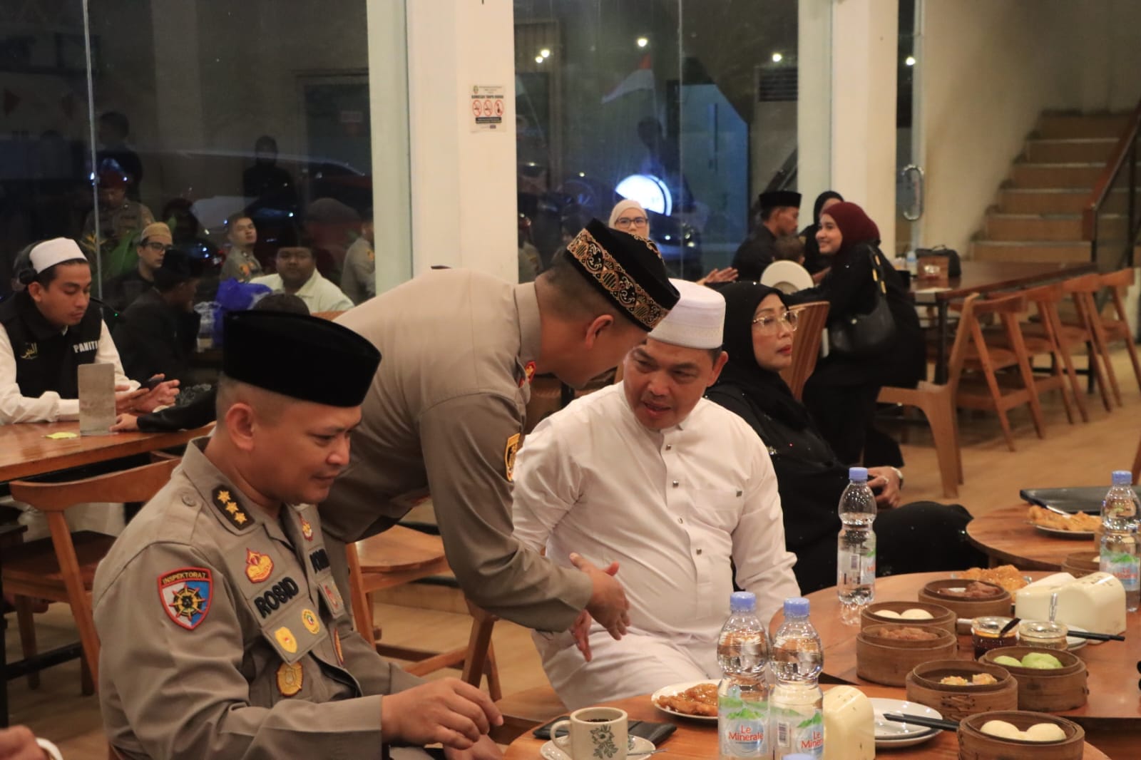 Jalin Silaturahmi, Kapolresta Pontianak Hadiri Haul Habib Muhammad bin Abdullah Al-Muthahar ke-115