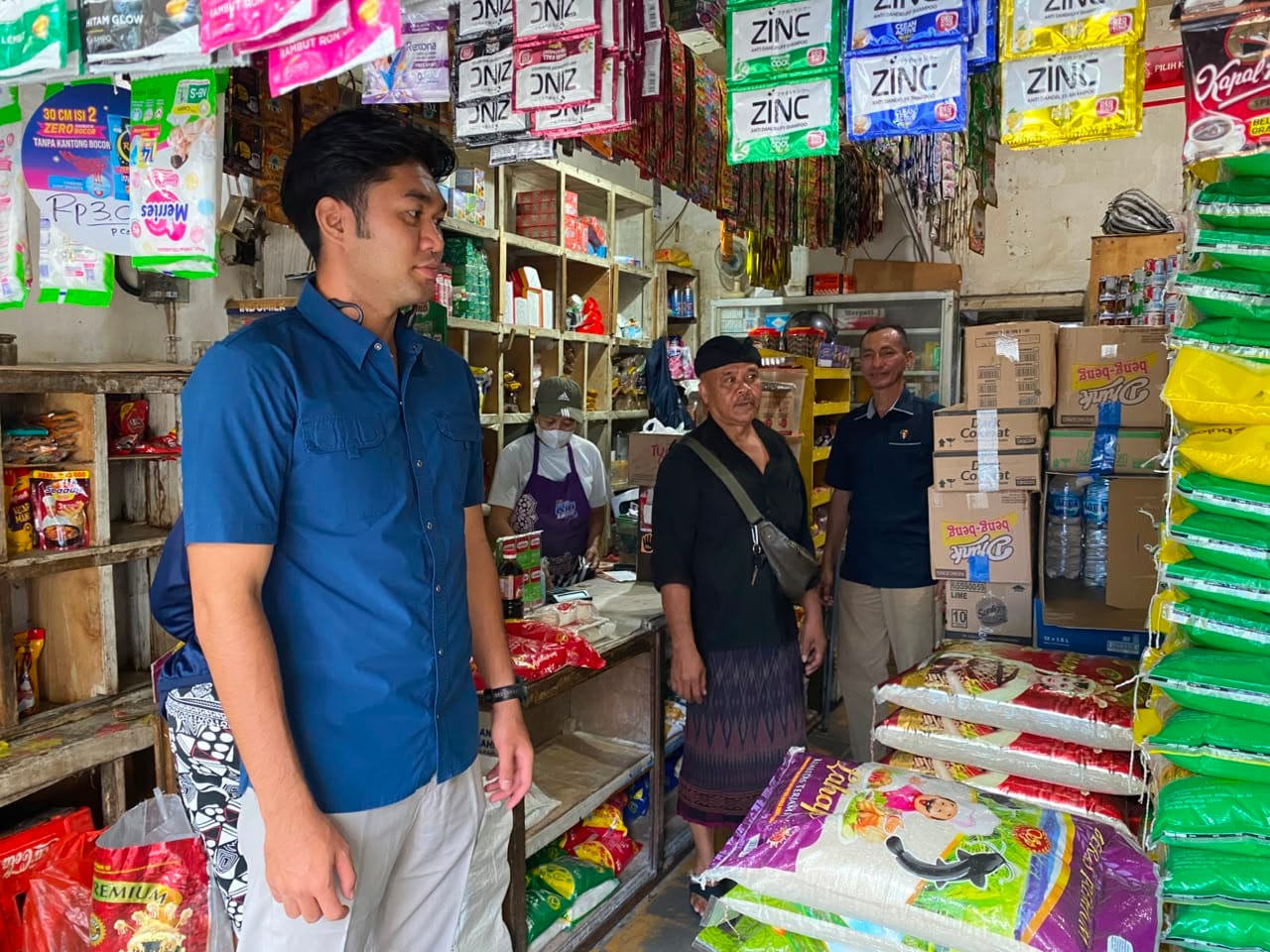 JAGA STABILITAS HARGA PANGAN, SATGAS SABER POLDA BALI INSPEKSI PASAR TRADISIONAL KRENENG*