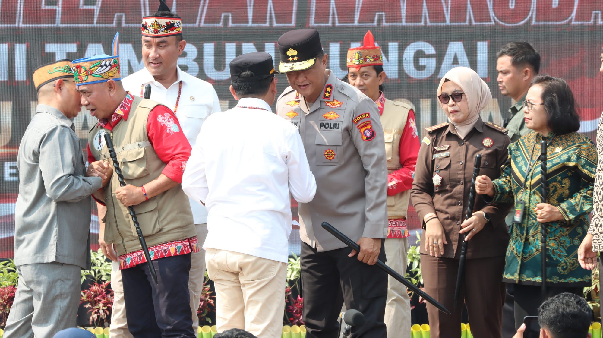 Kapolda Kalteng Dukung Penuh Deklarasi Anti Narkoba