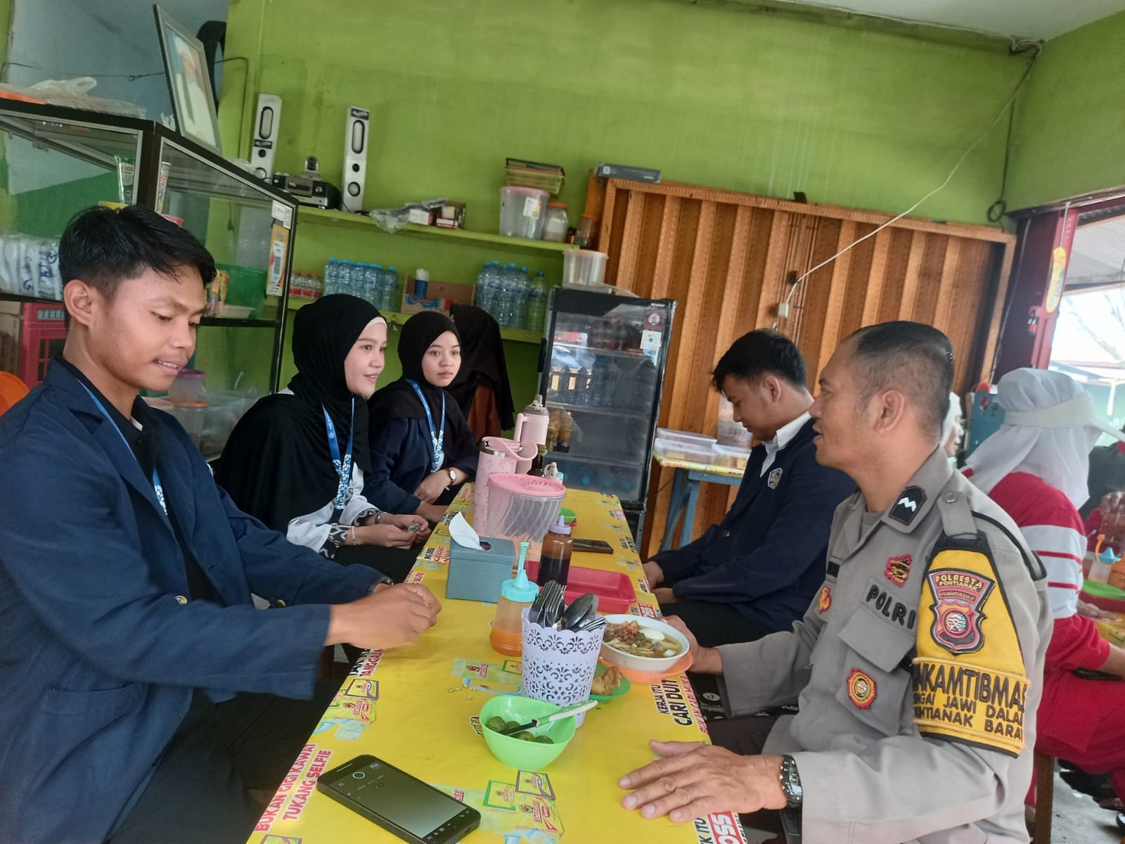Bhabinkamtibmas Sei Jawi Dalam Sambangi Warga, Ajak Tingkatkan Kewaspadaan Antisipasi Pencurian