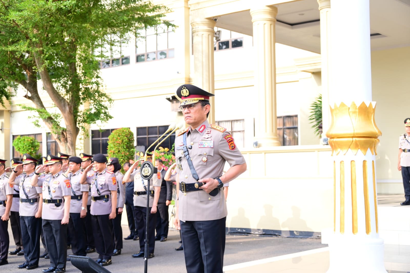 Polda Jambi Gelar Upacara Hari Juang Polri, Kapolda: Jadikan Sejarah sebagai Pedoman Pengabdian