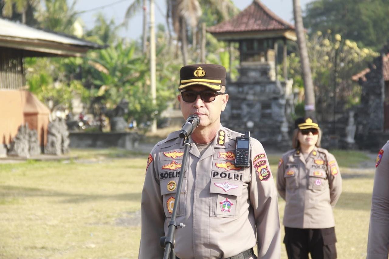 Polda Bali Gelar Apel Kesiapan KRYD Jelang Pengamanan Maybank Bali Marathon 2026
